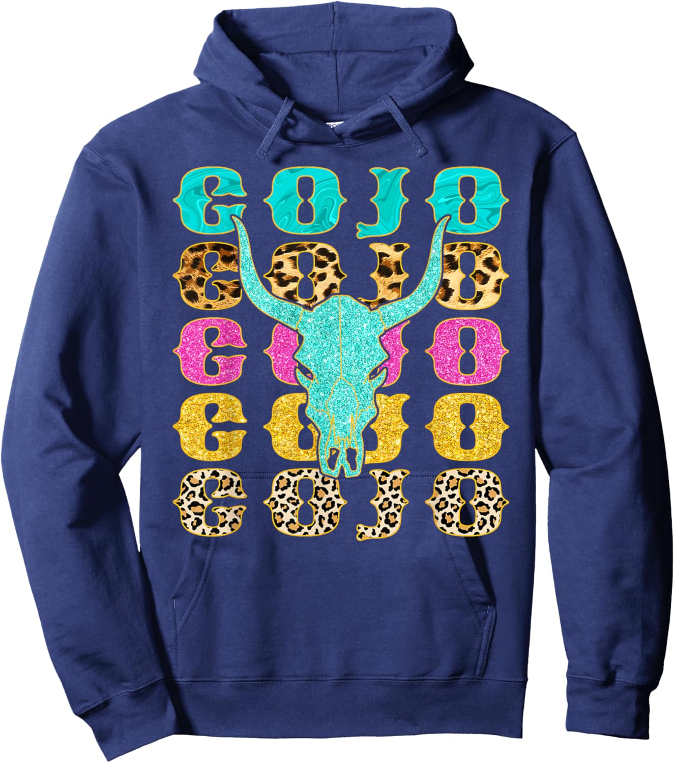 Vintage Cojo Name 90s Personalized Hoodie - Hoodie | Navy