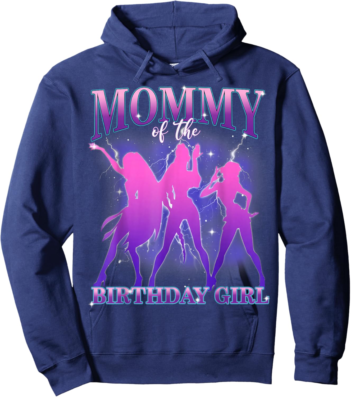 Girls Birthday Hoodie - Hoodie | Navy
