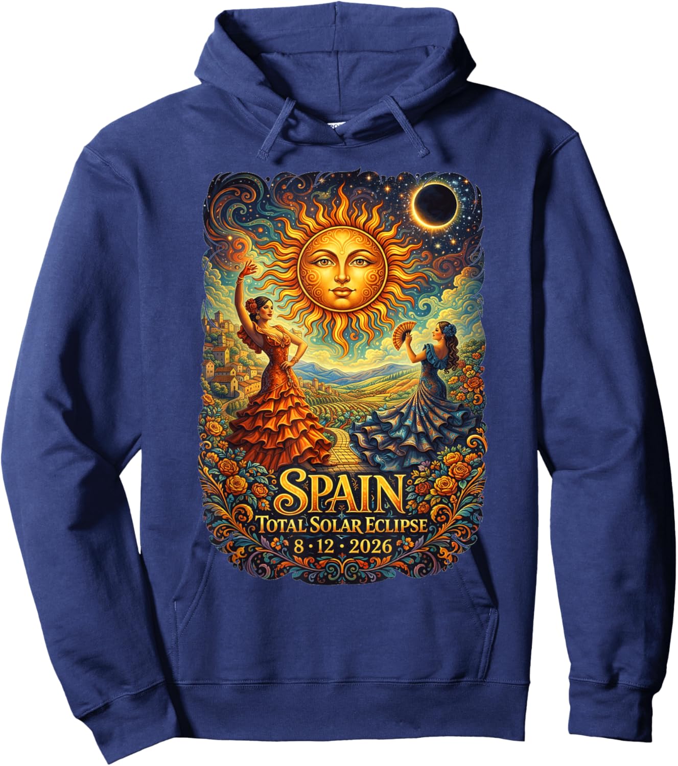 August 12 Astronomy Lover Hoodie - Hoodie | Navy