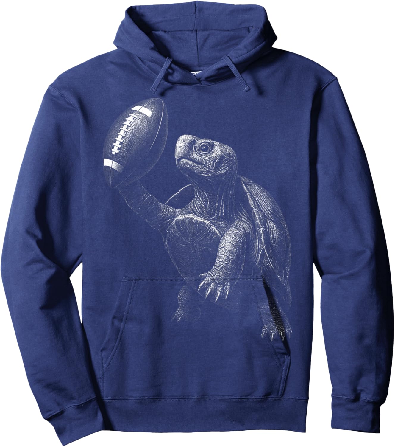Tortoise American Football Sports Reptile Lover Hoodie - Hoodie | Navy