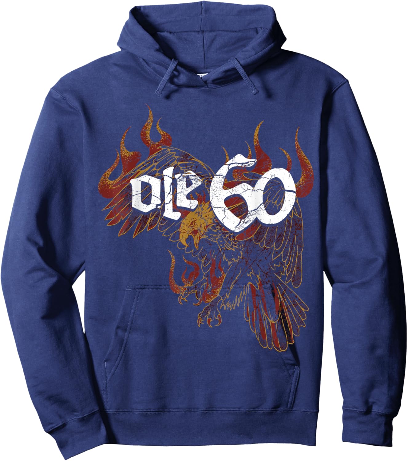 Ole 60 Eagle Graphic Hoodie - Hoodie | Navy