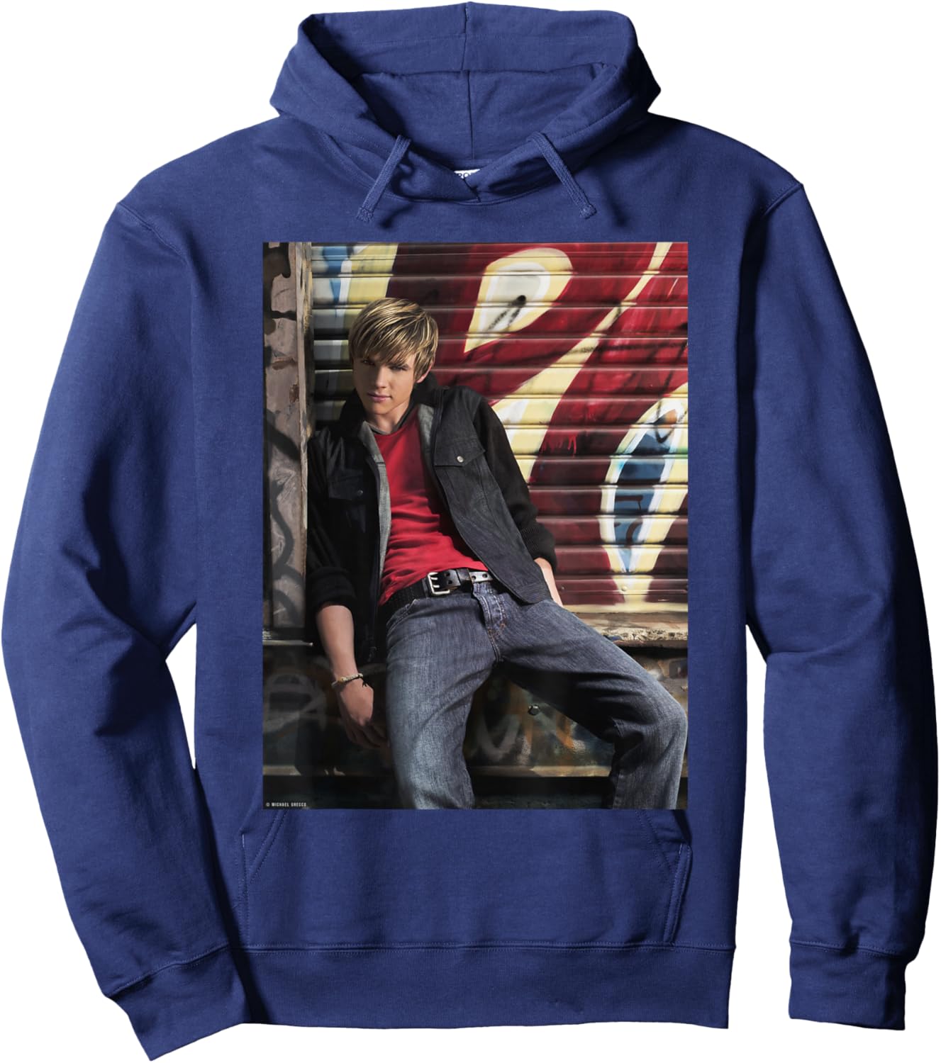 Songwriter Jesse McCartney Beautiful Soul Michael Grecco Hoodie - Hoodie | Navy
