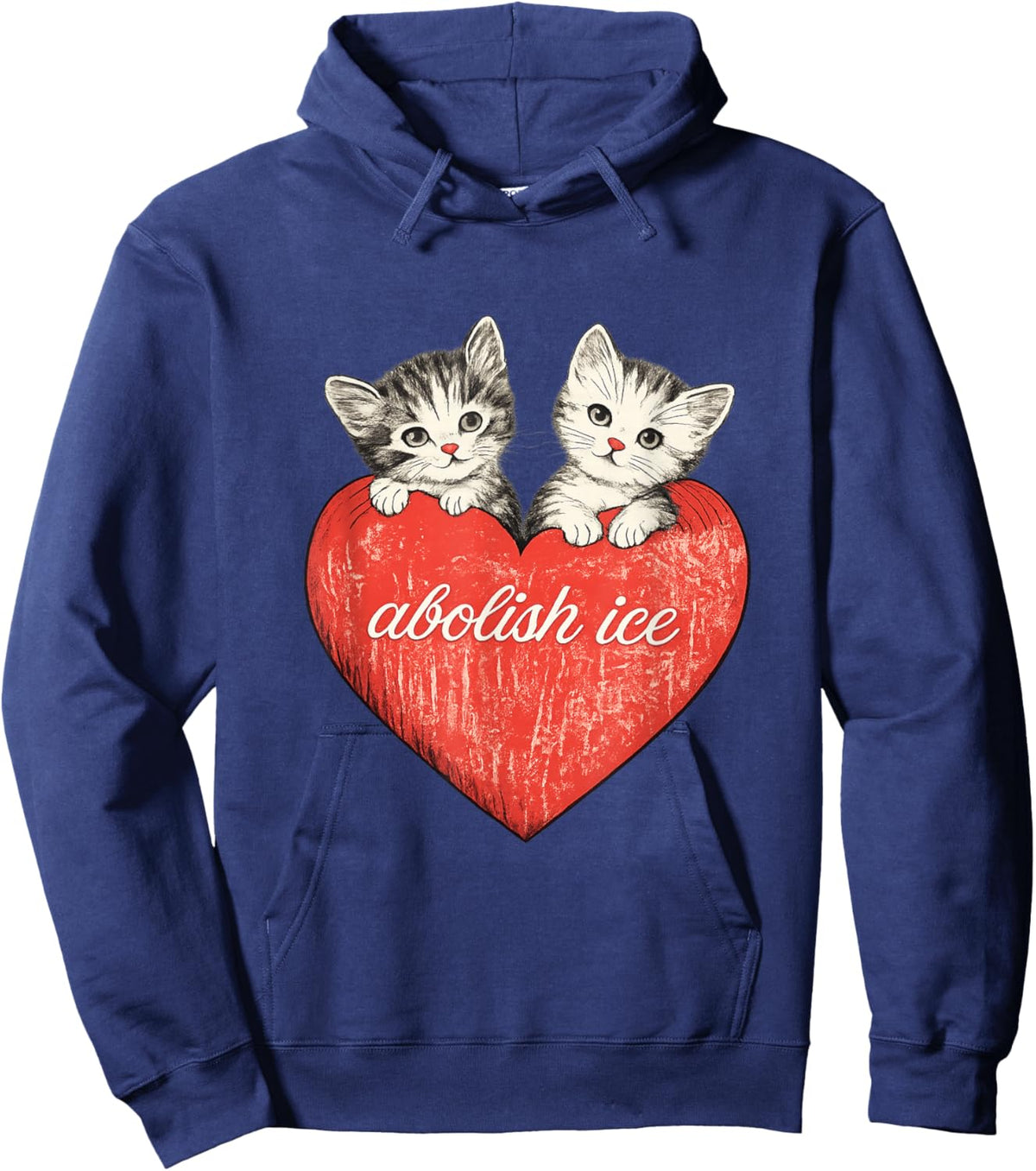 T-Shirt Hoodie - Hoodie | Navy