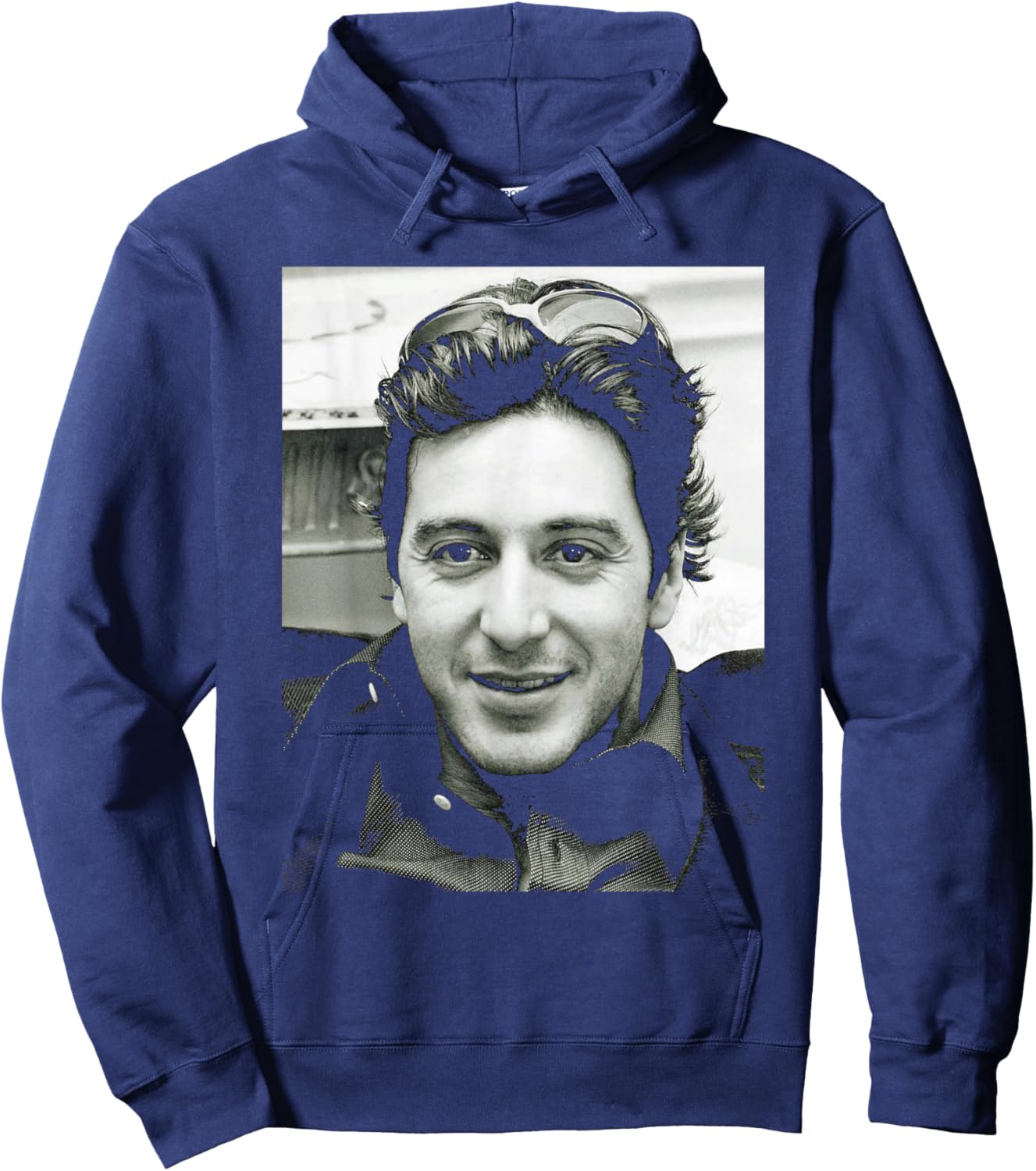 Al Pacino Actor The Godfather Part II 1974 Hoodie - Hoodie | Navy