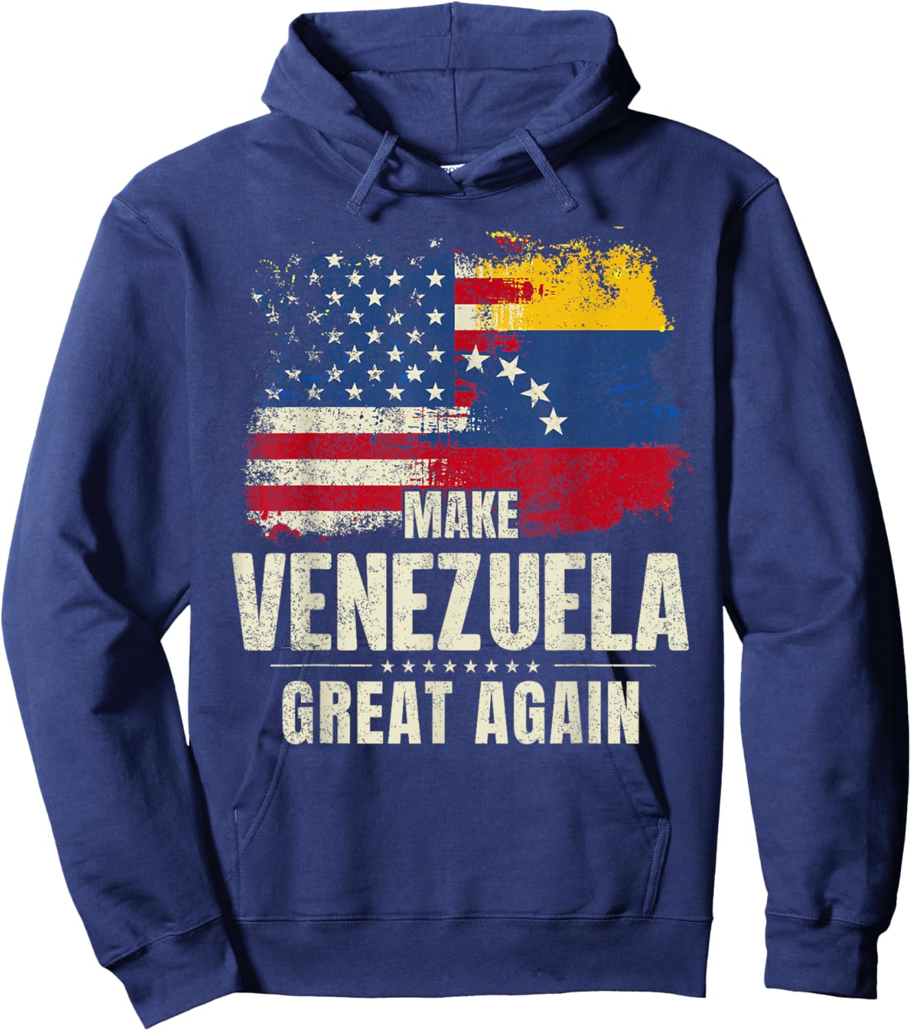 Make Venezuela Great Again Hoodie - Hoodie | Navy