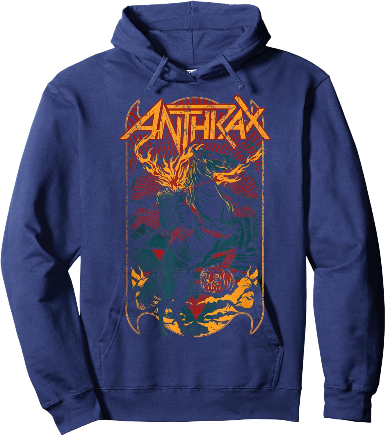 Anthrax Headless Horseman Hoodie - Hoodie | Navy