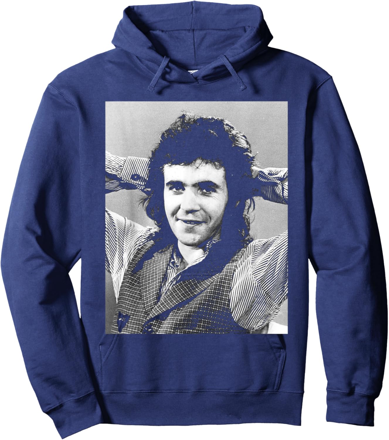 David Essex Out On The Street City Lights 1976 Hoodie - Hoodie | Navy