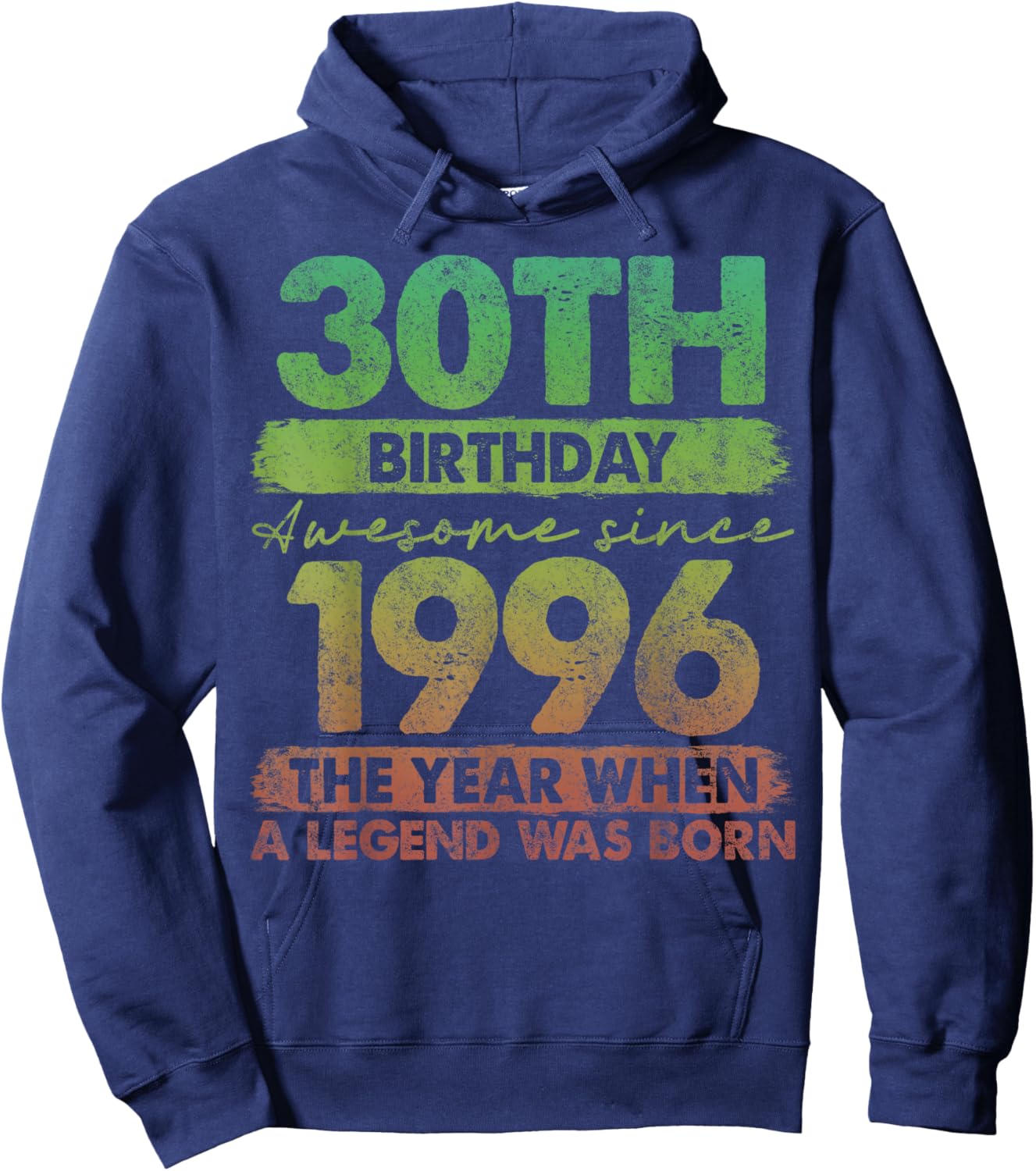 30 Year Old Gifts Vintage 1996 Limited Edition 30th Birthday Hoodie - Hoodie | Navy