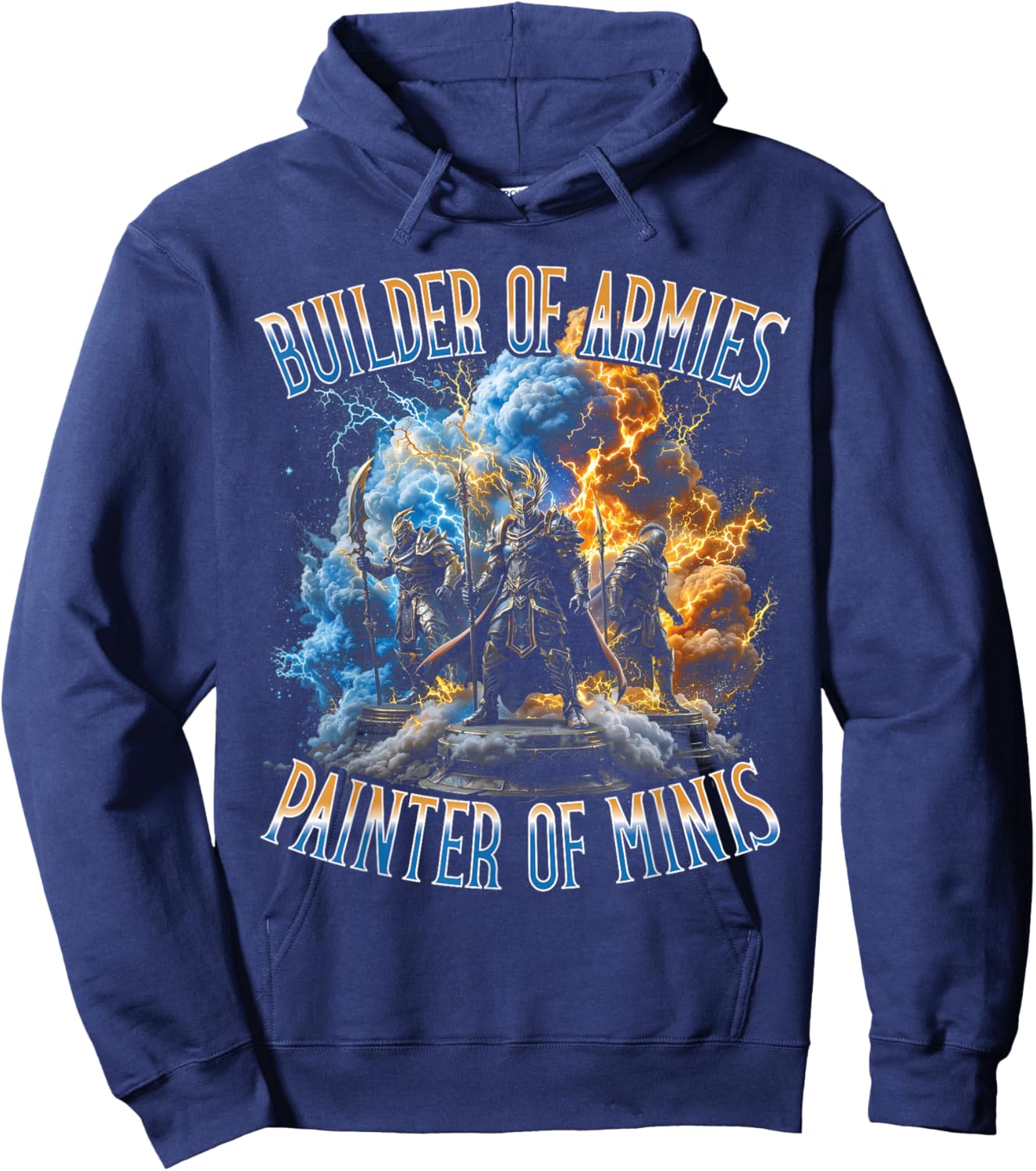 Builder of Armies Painter of Minis Miniature Painter Bootleg Hoodie - Hoodie | Navy
