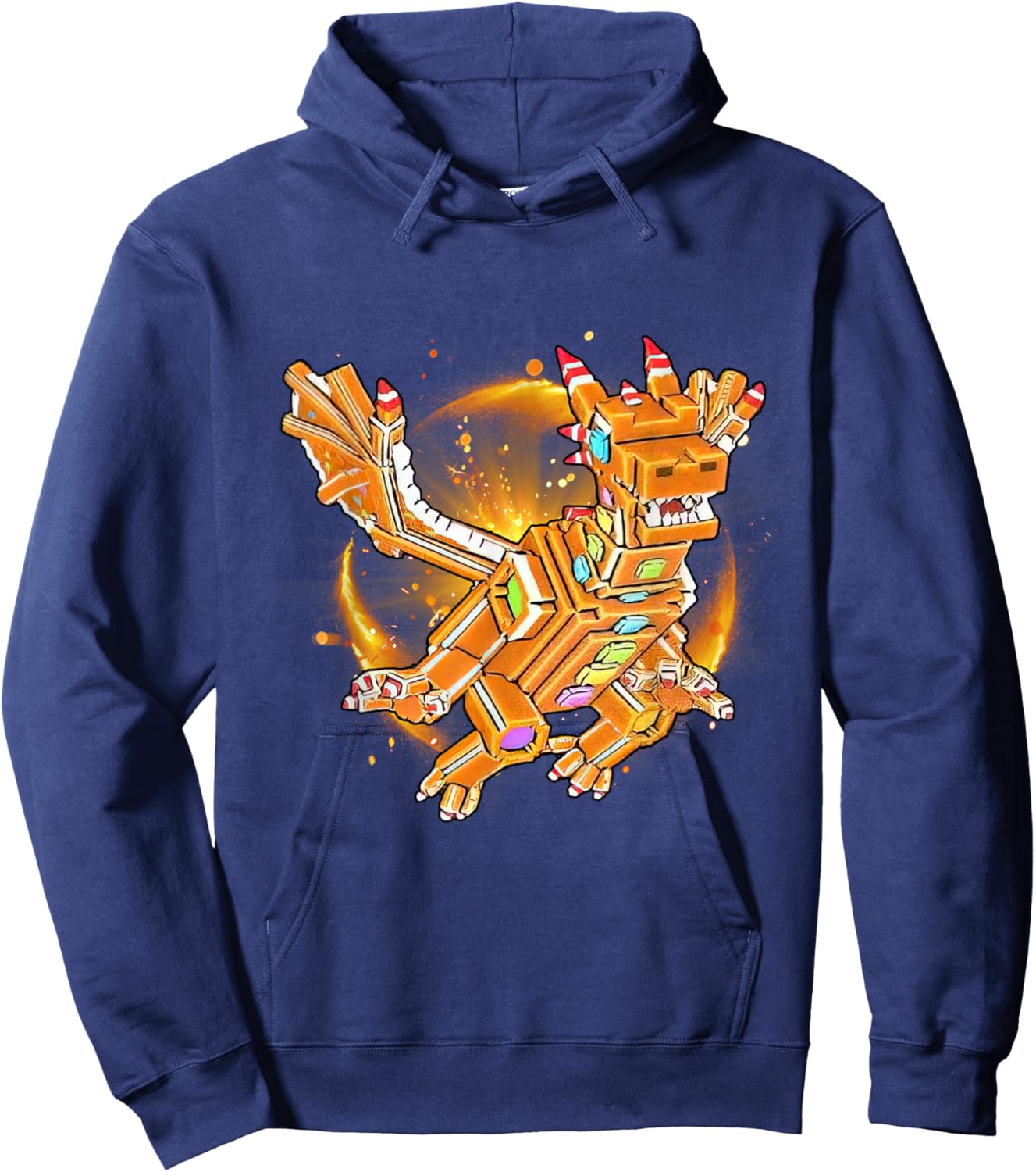 Dragon Gingerini for Boys Kids Teens Hoodie - Hoodie | Navy