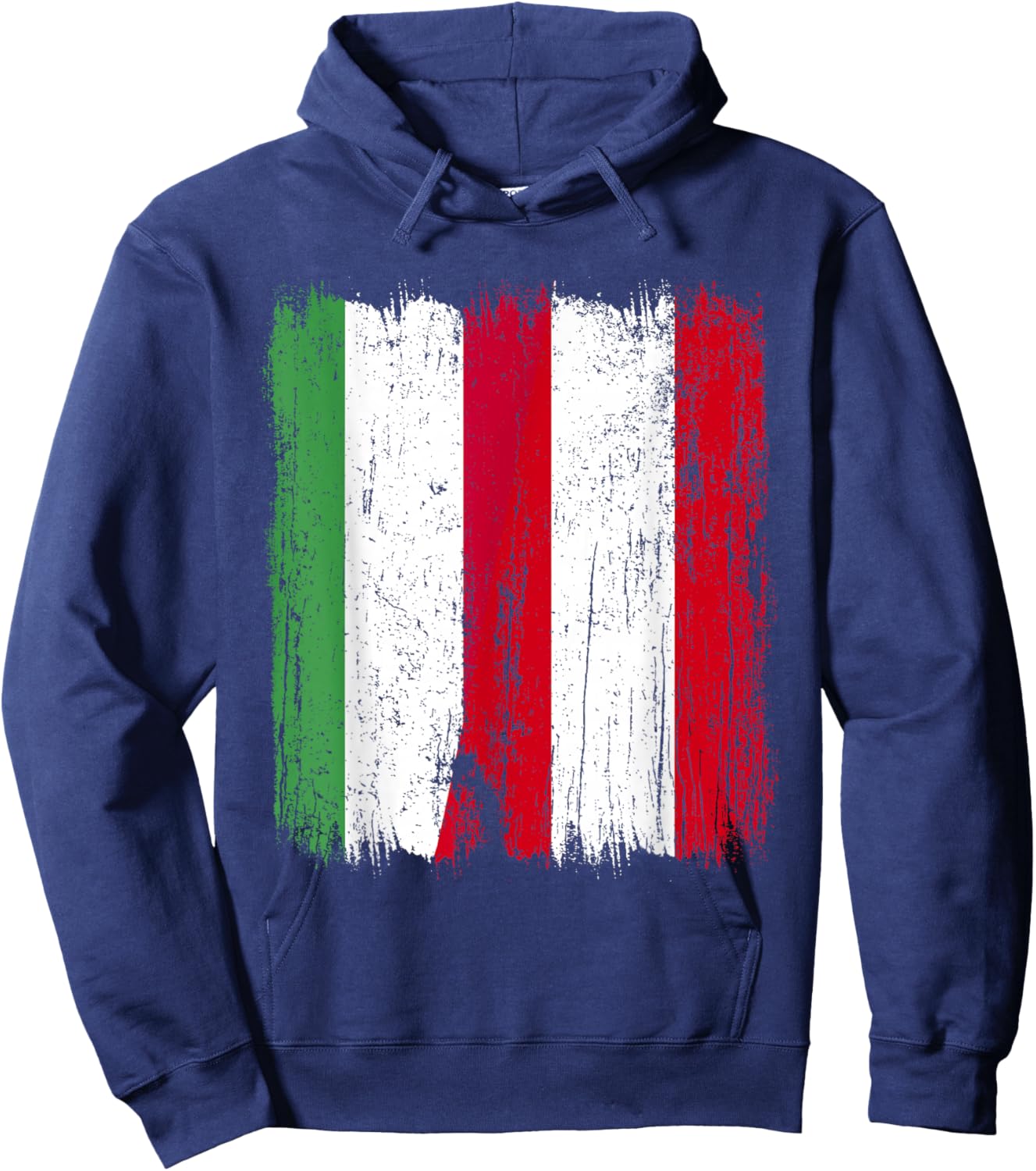 Hungary Austria Half Flag Hungarian Austrian Heritage Hoodie - Hoodie | Navy