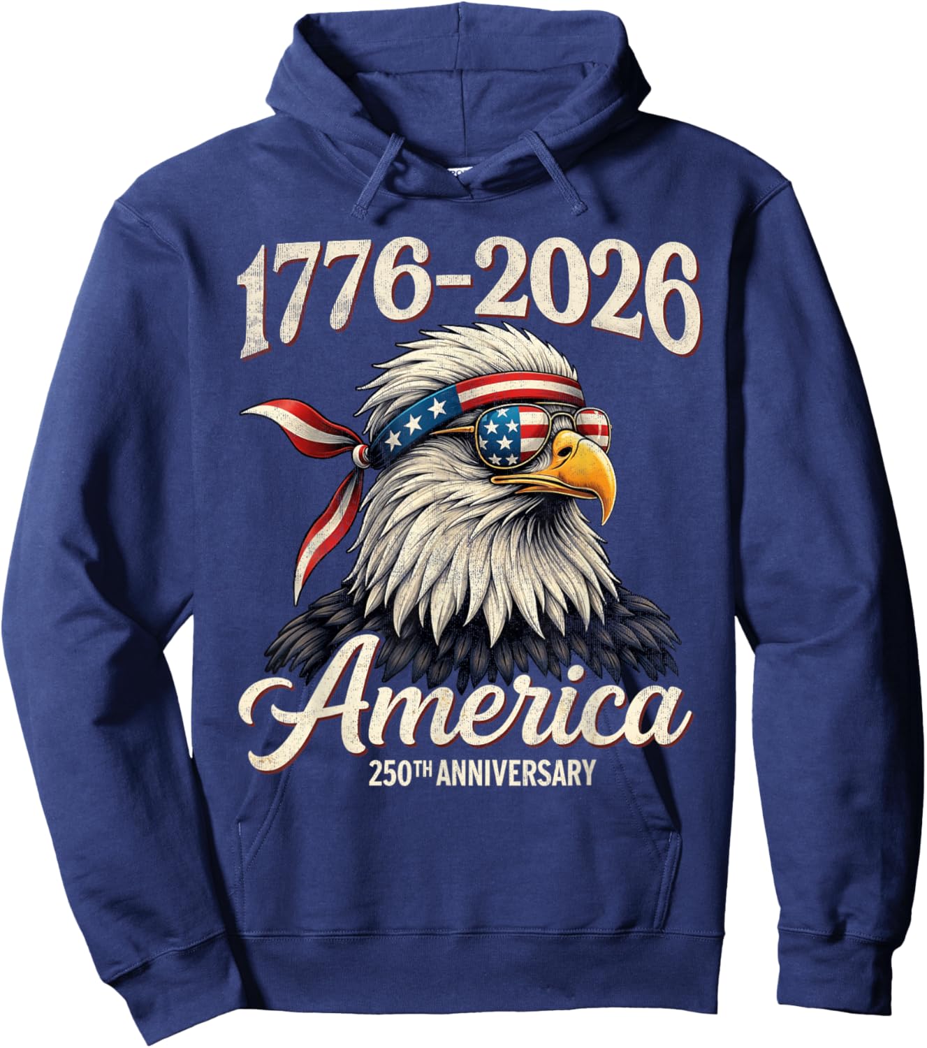 250 Years of Freedom We The People America Hoodie - Hoodie | Navy