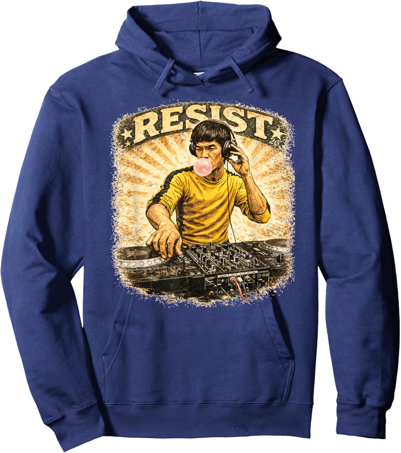 Bruce DJ Hoodie - Hoodie | Navy
