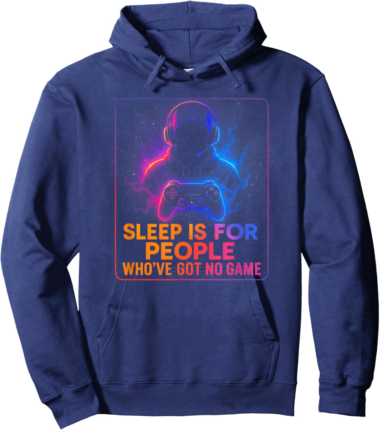 Sleep is for People Who've Got No Game Hoodie - Hoodie | Navy