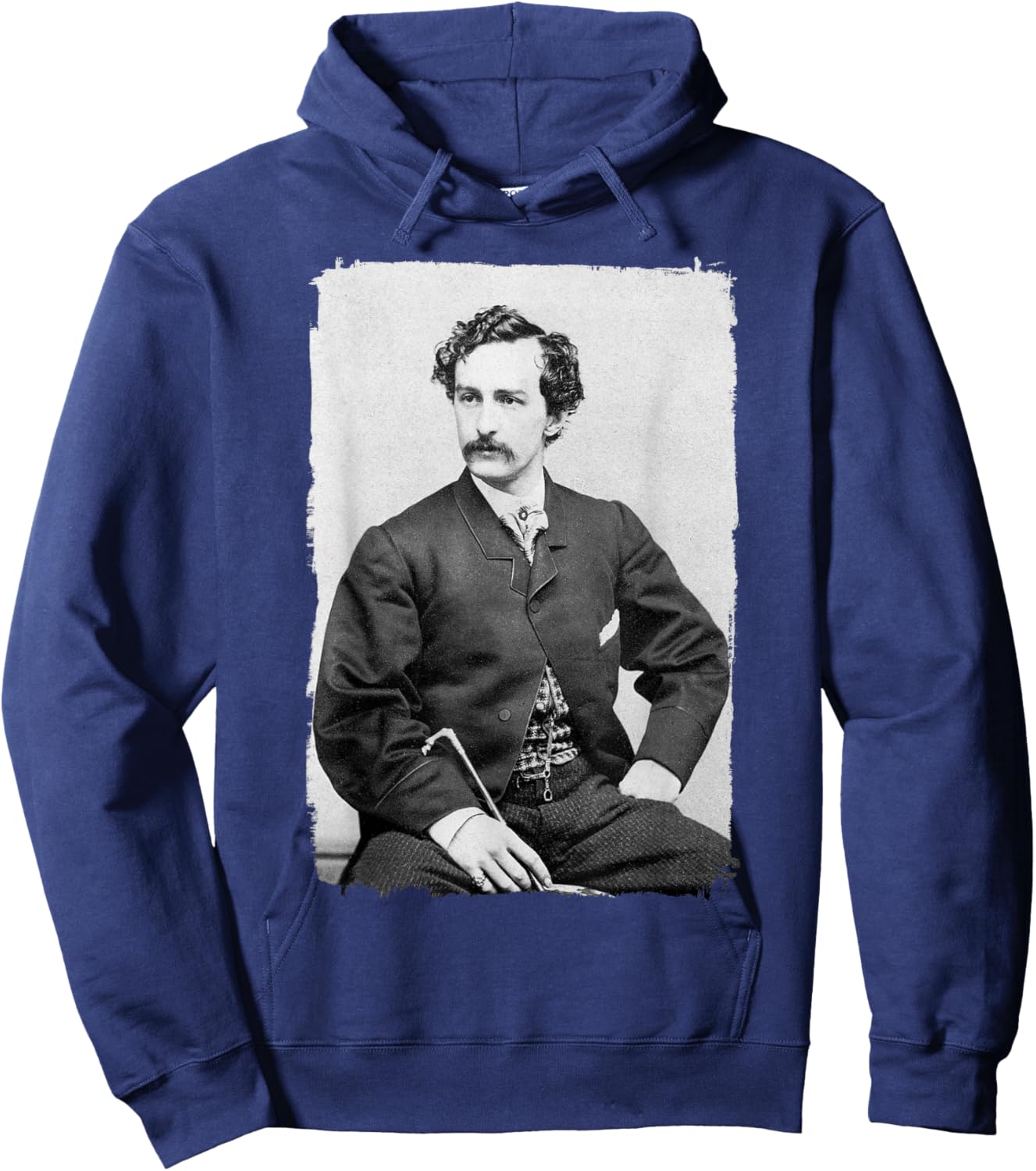 John Wilkes Booth Hoodie - Hoodie | Navy