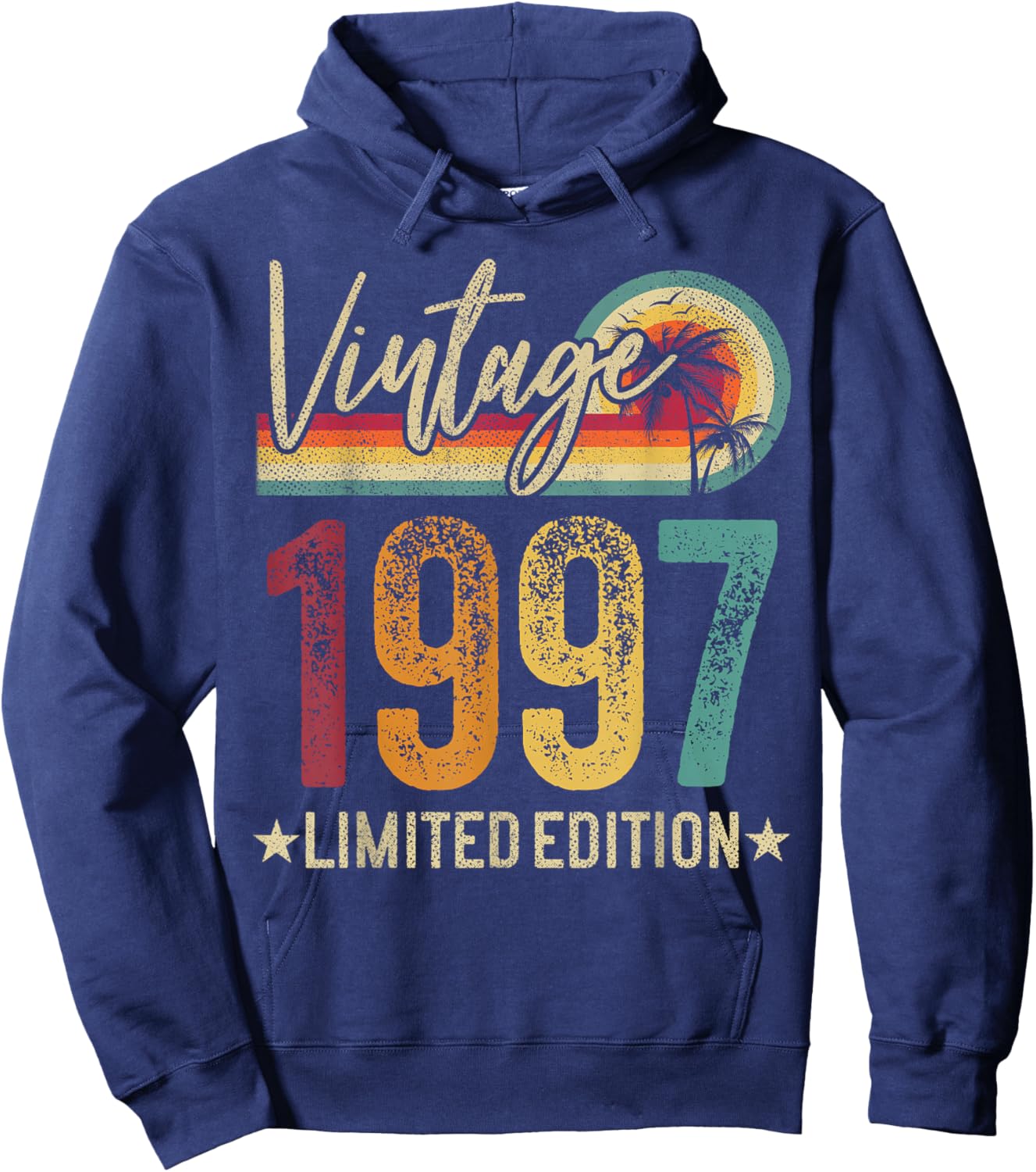 1997 28th Birthday 28 Years Old Retro Men Women - Vintage Hoodie - Hoodie | Navy