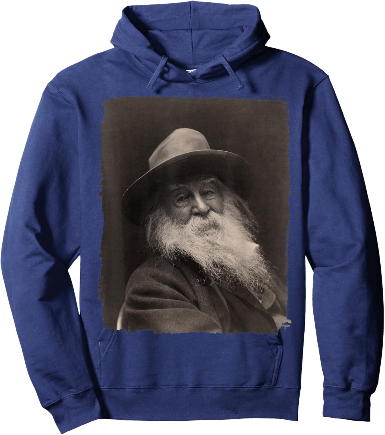 Walt Whitman, The Great American Poet Hoodie - Hoodie | Navy