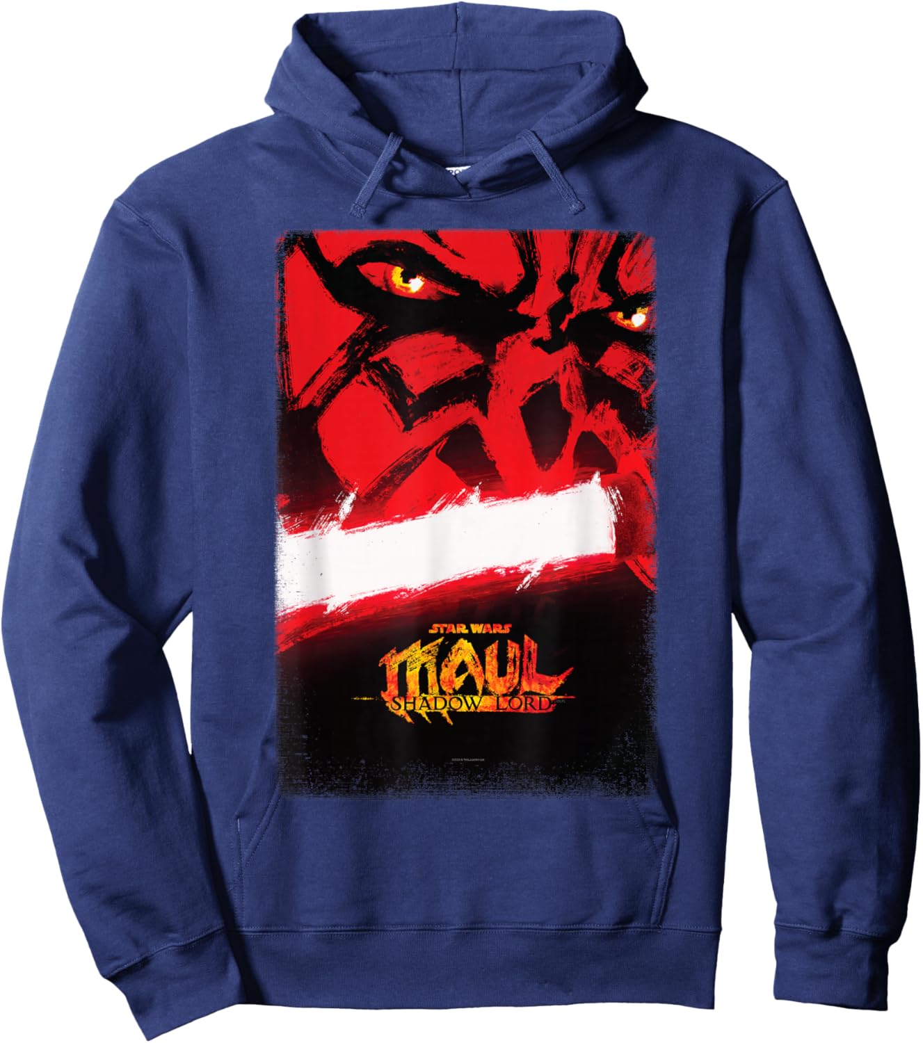 Star Wars Maul - Shadow Lord Official Pre-Release Poster Art Hoodie - Hoodie | Navy