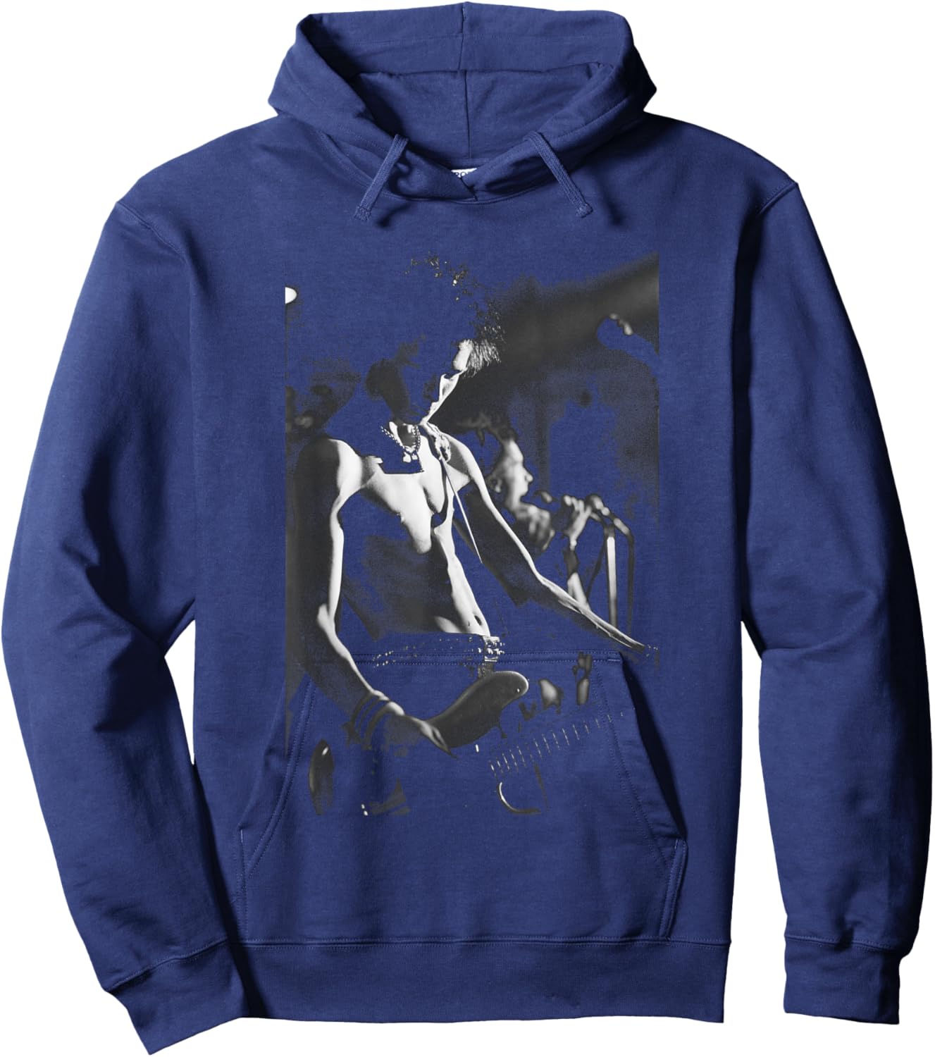Sid Vicious Sex Pistols Bass Player Live 1977 Hoodie - Hoodie | Navy