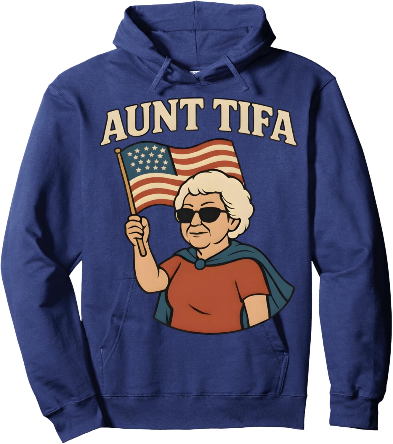Aunt Tifa Hoodie - Hoodie | Navy