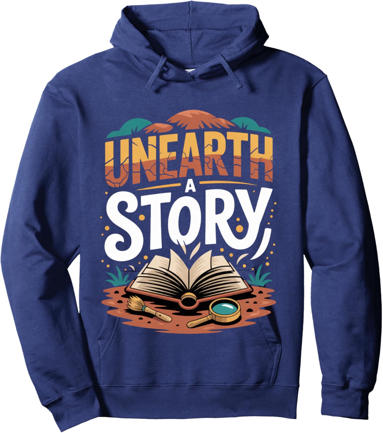 Unearth A Story 2026 Reading Hoodie - Hoodie | Navy