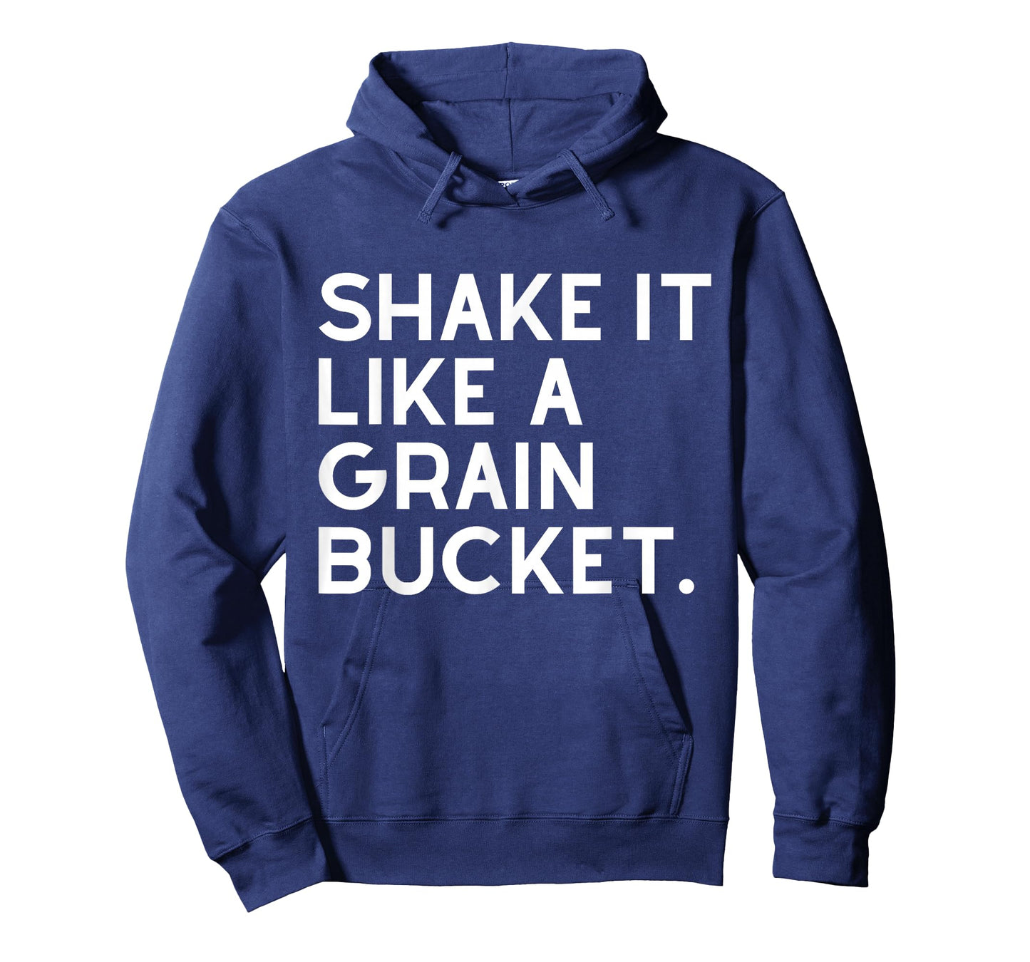 Shake It Like A Grain Bucket Western Cowboy Ranch Life Horse T-Shirt