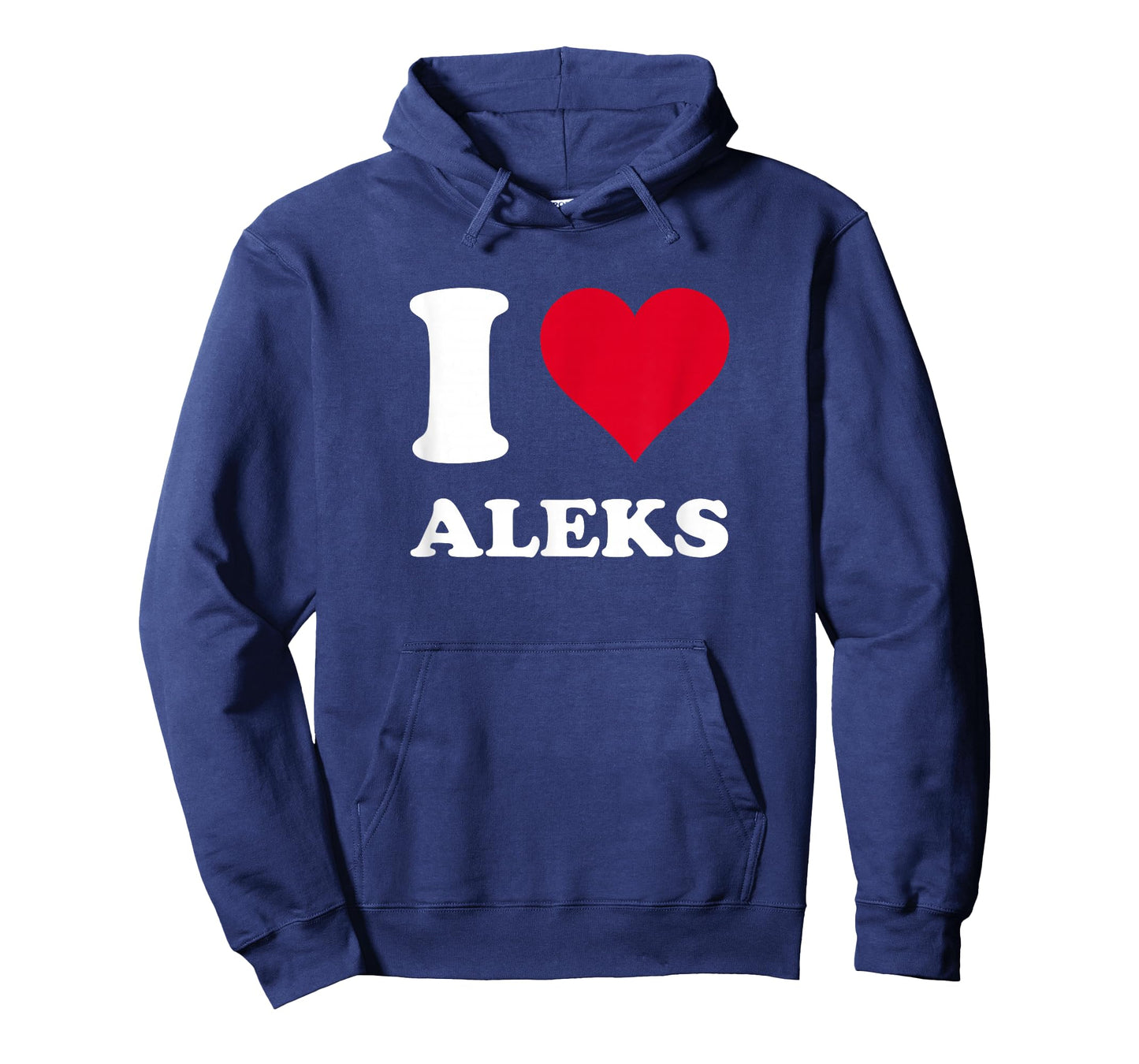 Red Heart I Love Aleks T-Shirt