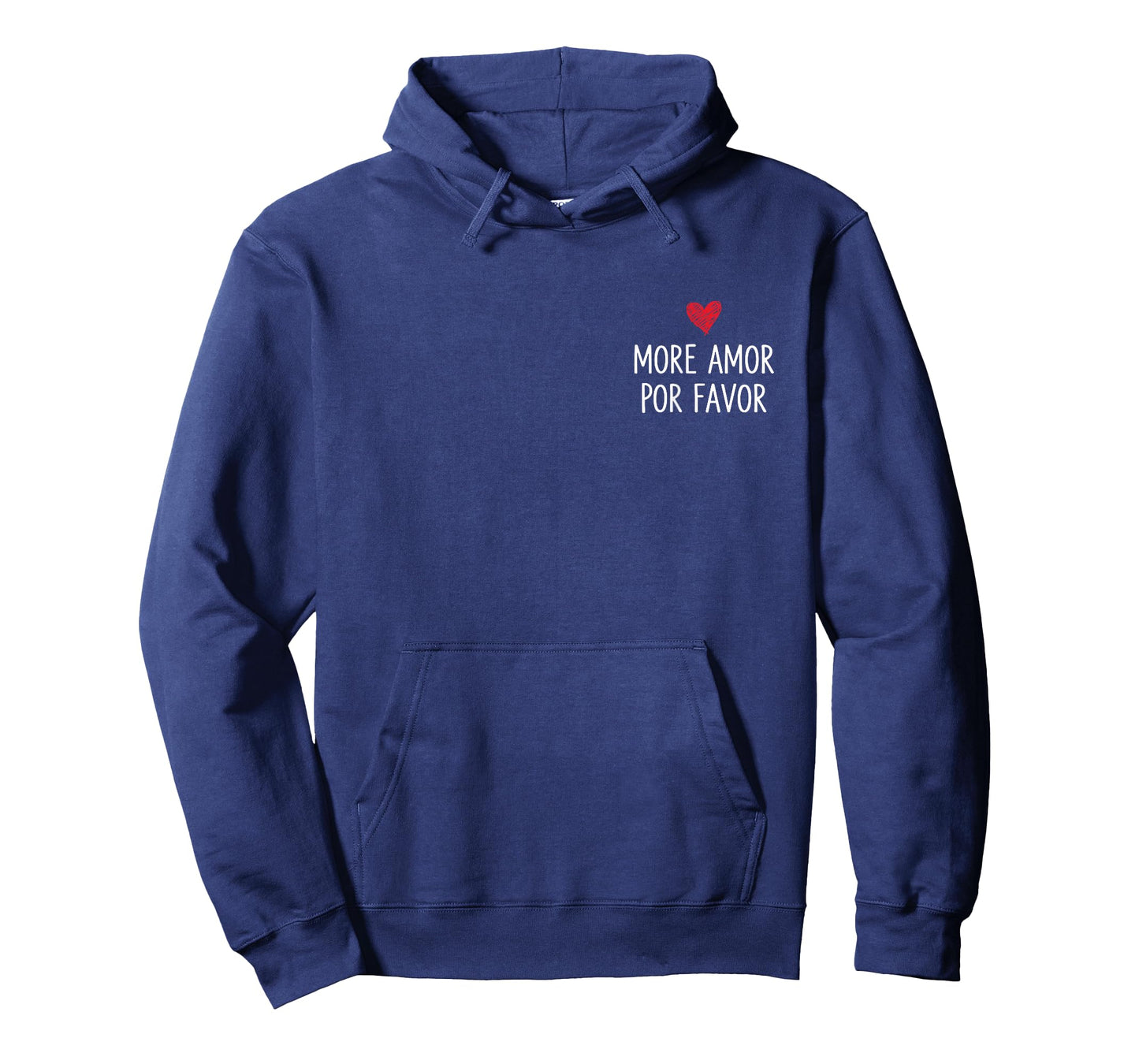 More Amor Por Favor Tiny Sketchy Heart Pocket Minimalist T-Shirt