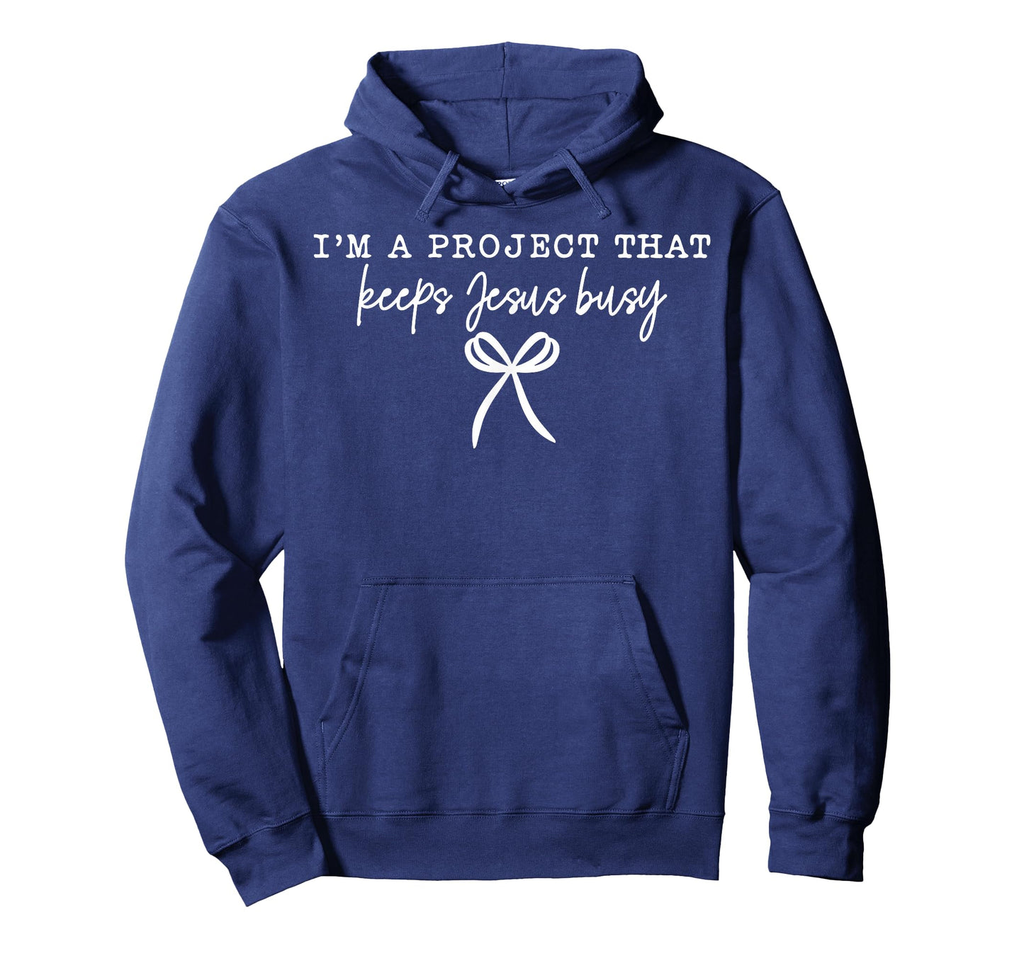 I'm A Project That Keeps Jesus Busy Funny Bible Verse T-Shirt