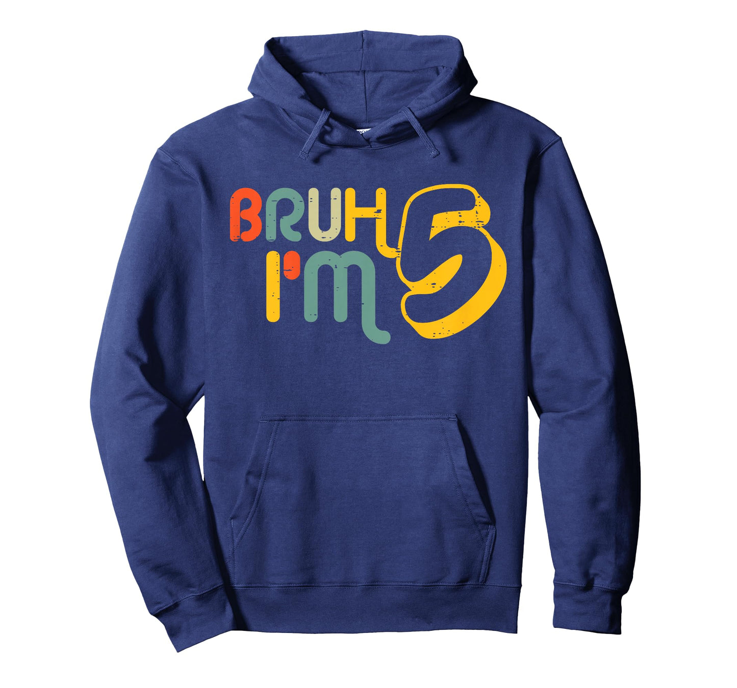 Kids 5th Birthday Bruh Im 5 Year Old Bday Meme Boys Girls Kids T-Shirt