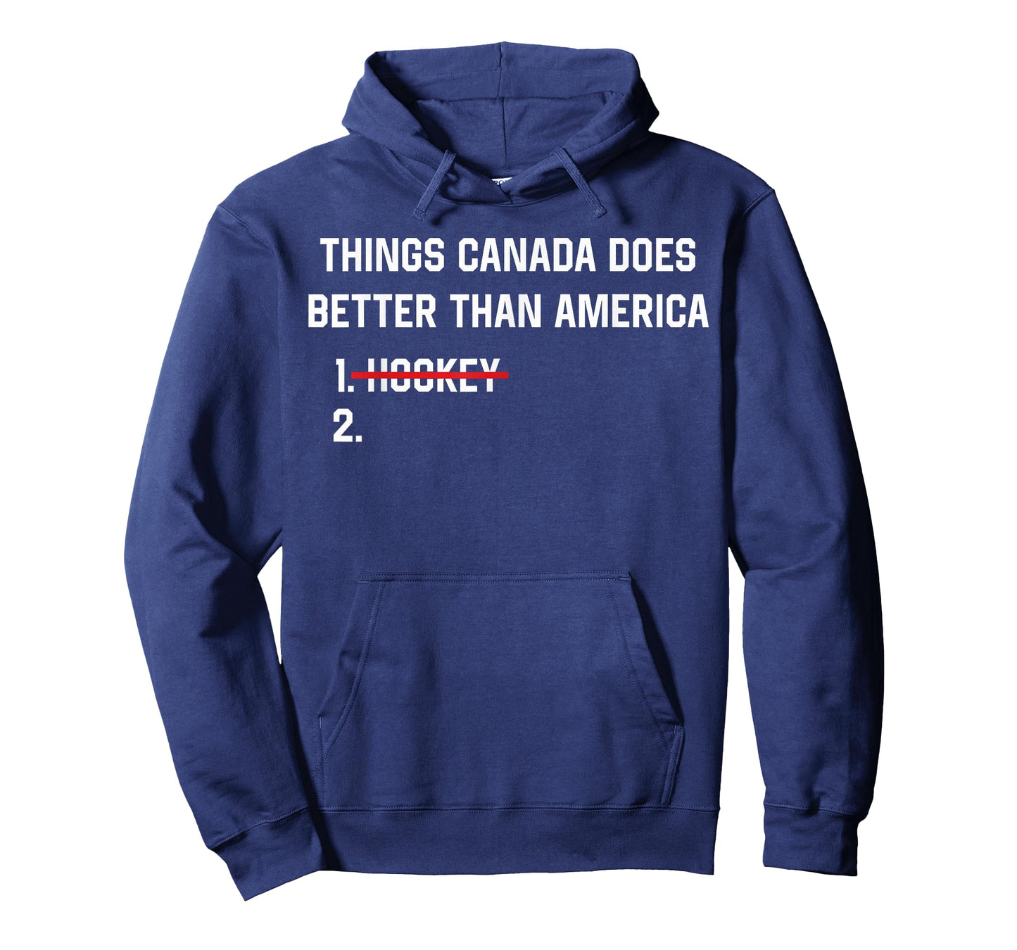 Things Canada Does Better Than America Funny Hockey Rivalry T-Shirt
