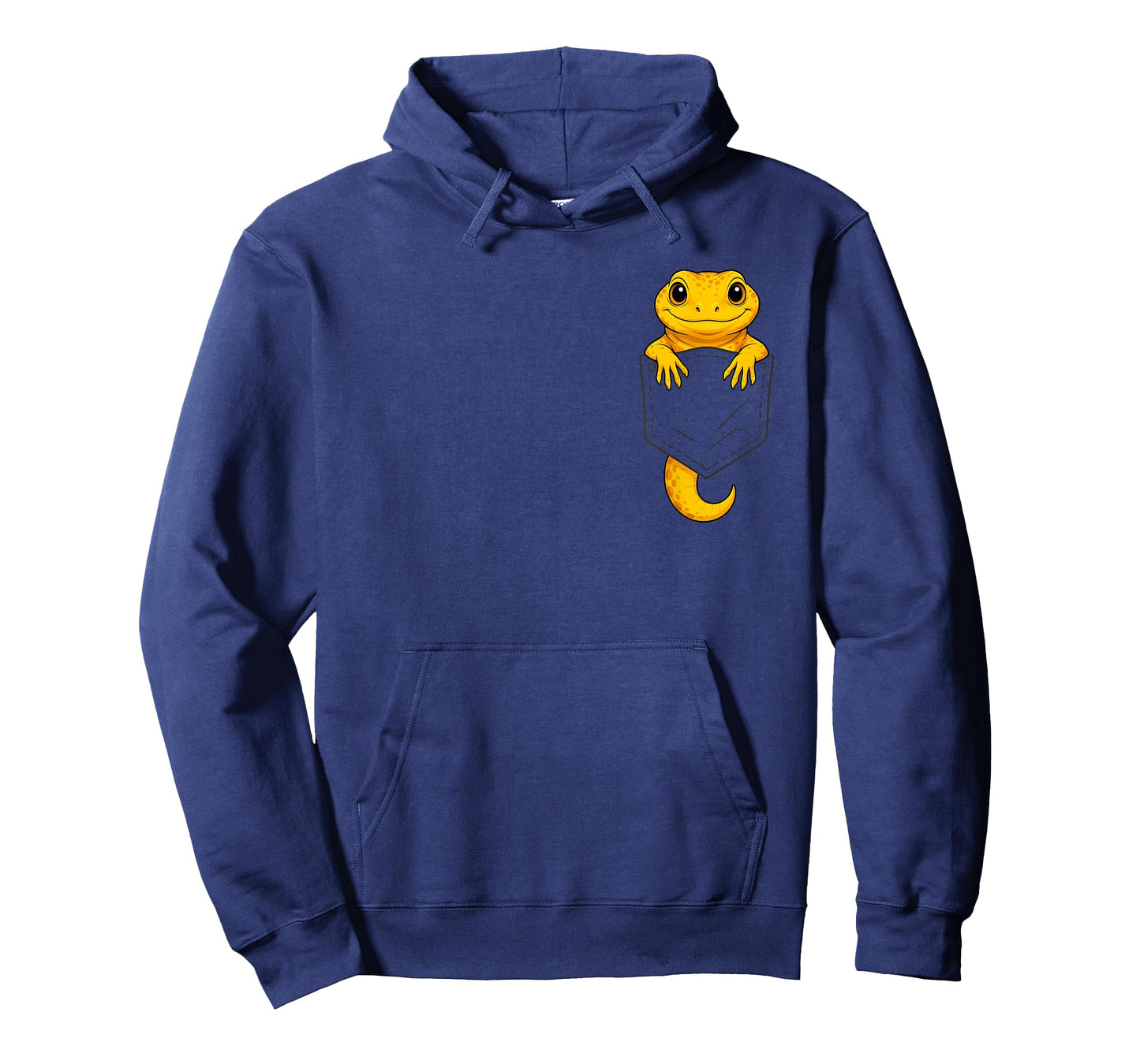 Funny Lizard Peeking in Pocket Leopard Gecko Animal Lover T-Shirt