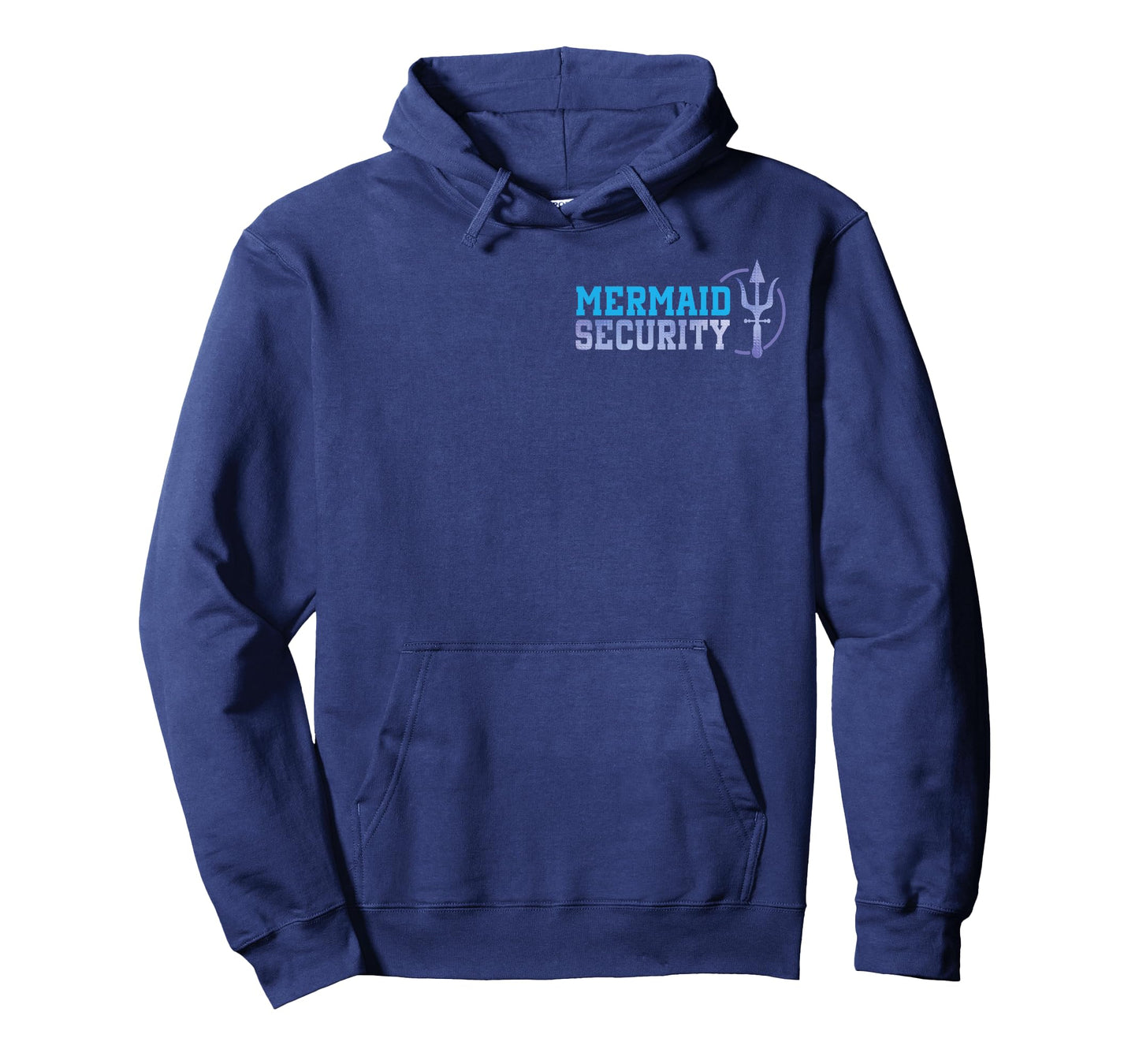 Mermaid Security Halloween Costume Dad Men Boy T-Shirt