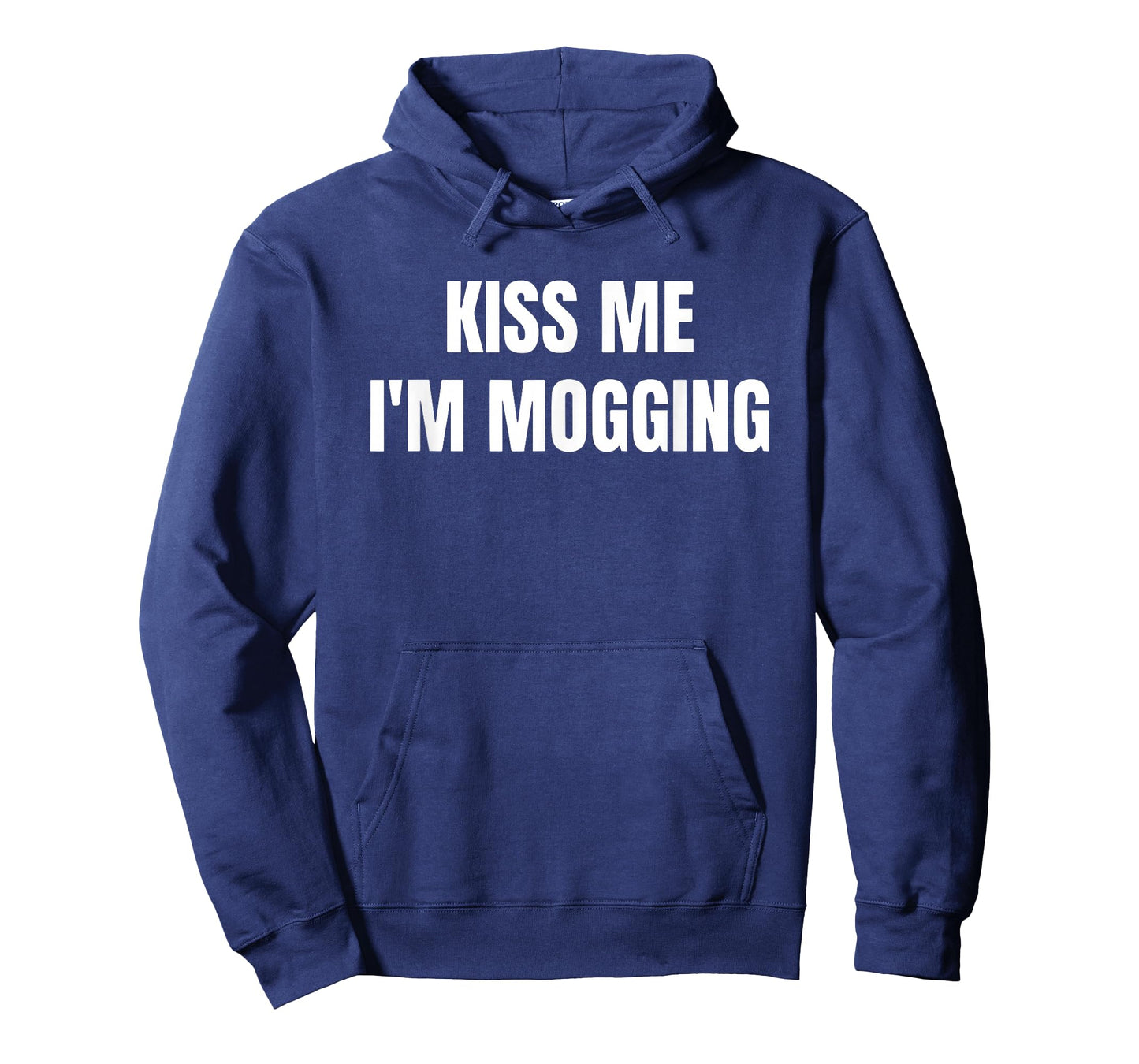 Kiss Me I'm Mogging Funny St. Patrick's Day Shamrock T-Shirt