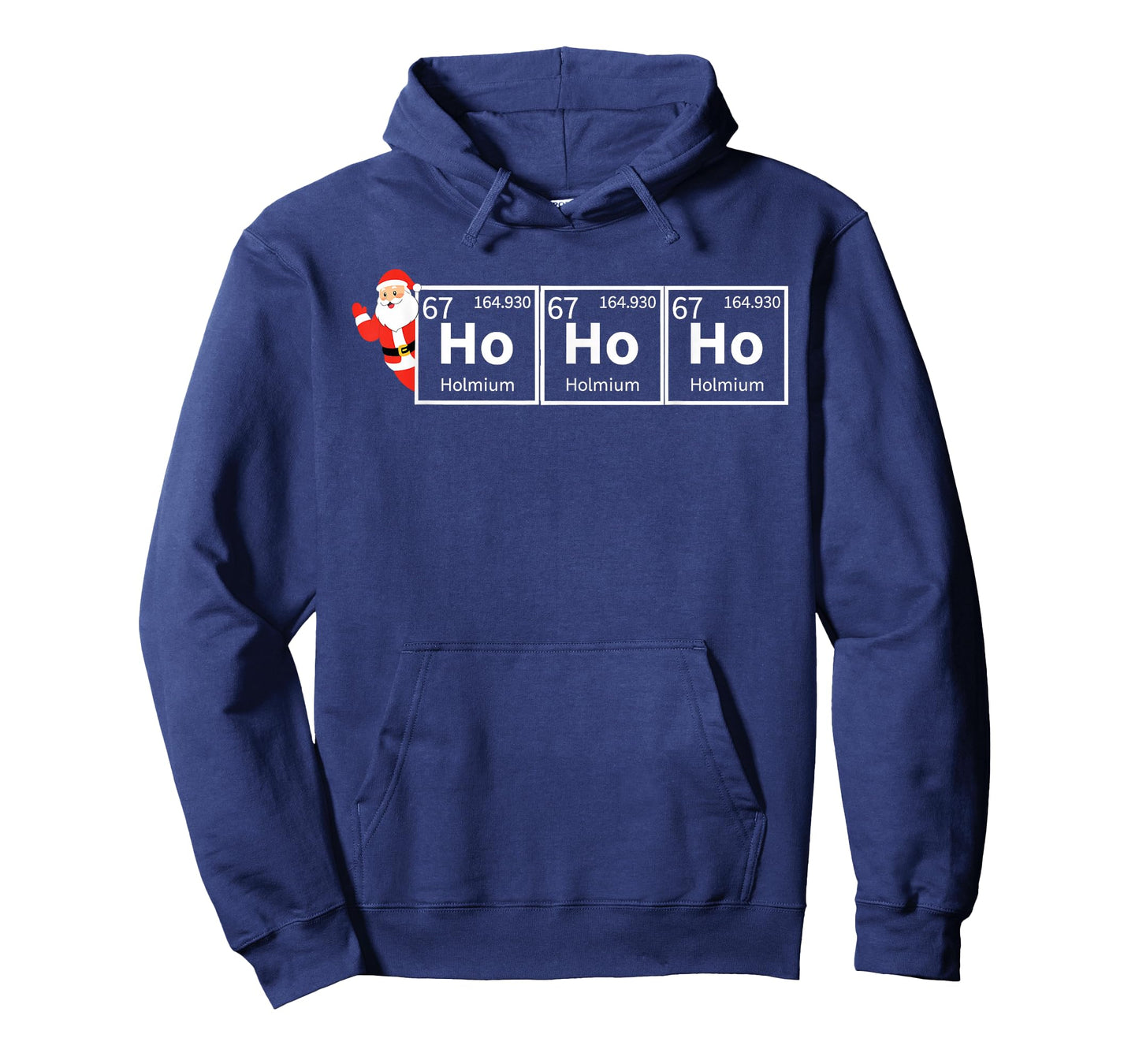 Santa Ho Ho Ho 67 Holmium Chemistry Element Periodic Table T-Shirt