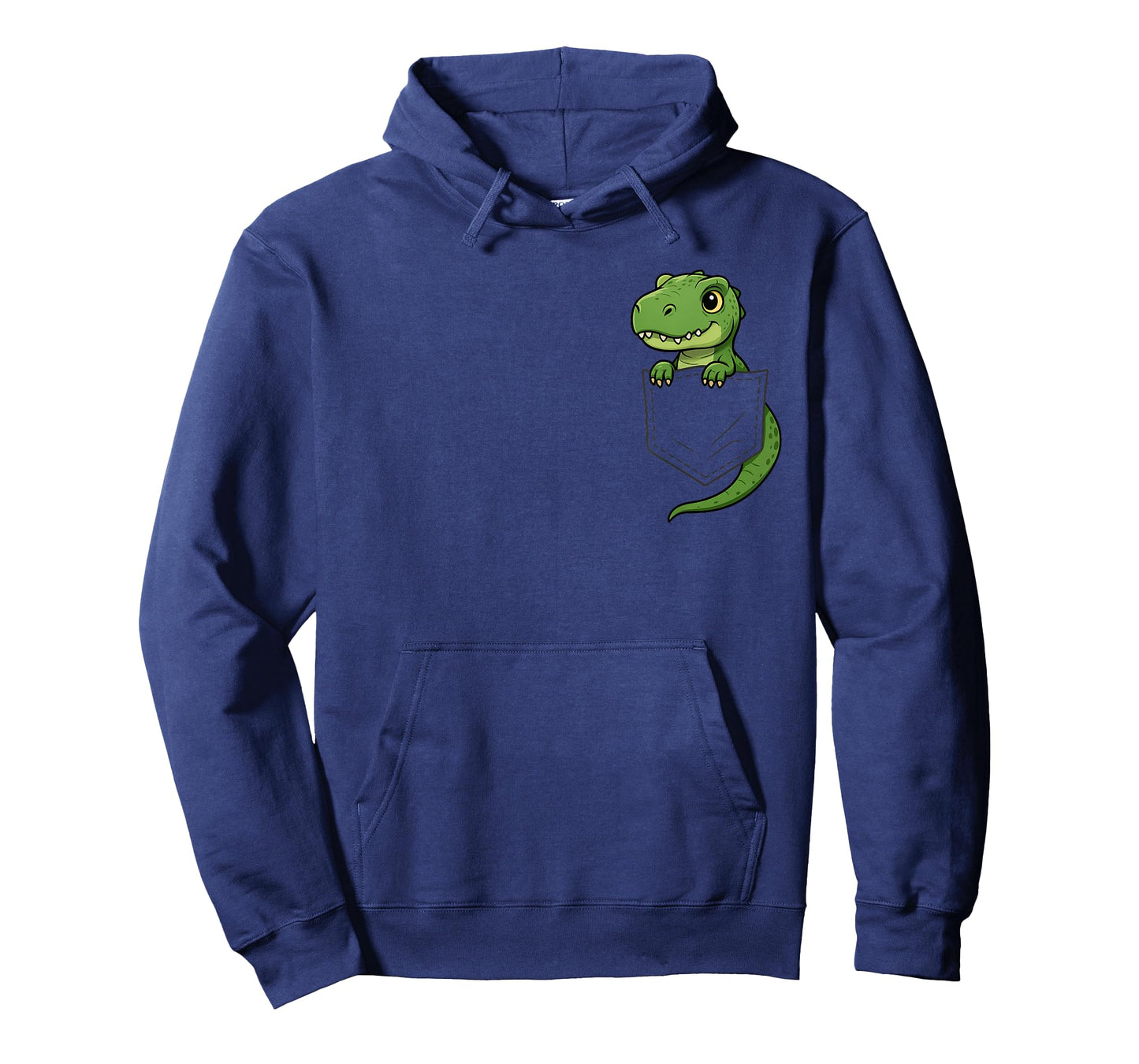 Funny Dinosaur Peeking in Pocket Dino Lover Men Women Kids T-Shirt