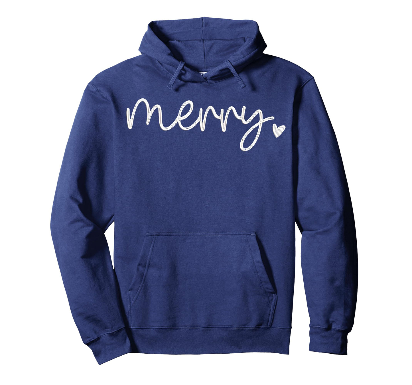 Merry Christmas Minimal Script Font Xmas Holiday Pajamas T-Shirt