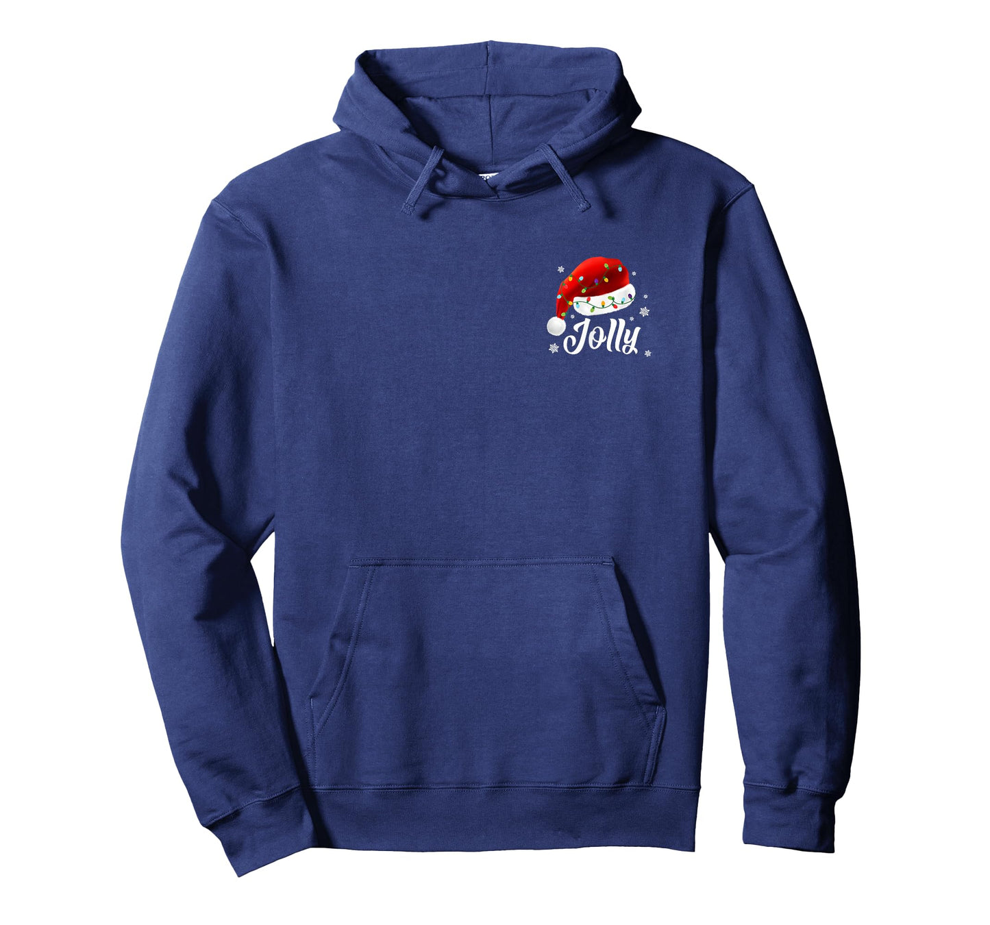 Jolly Subtle Minimal Christmas Funny Holiday Party Simple T-Shirt