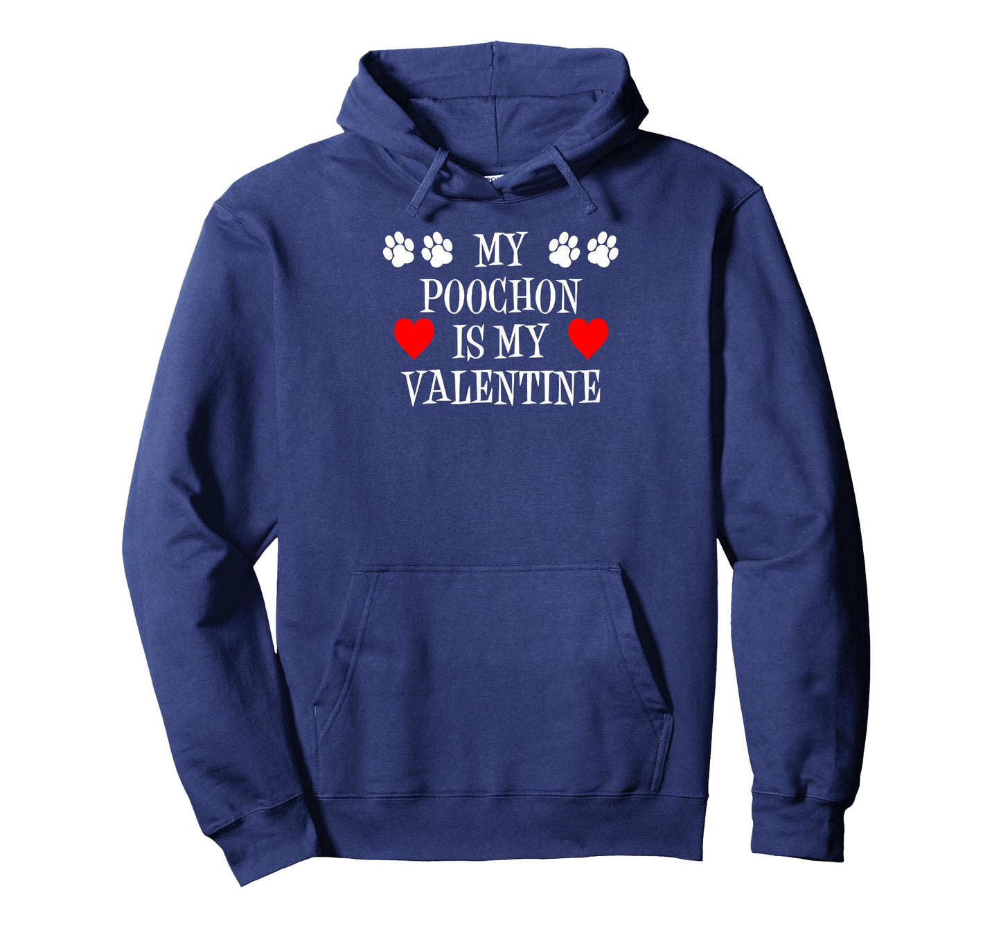 My Poochon is My Valentine Dog Owner T-Shirt