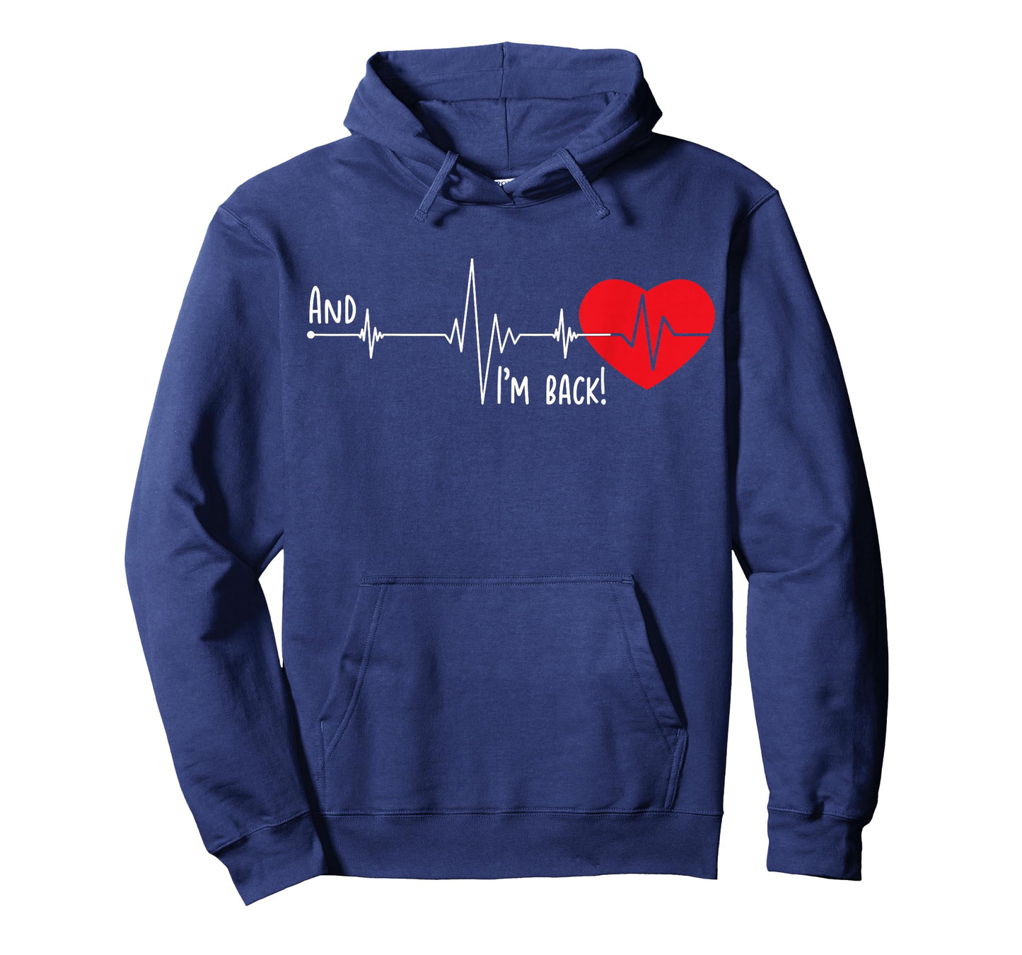 Heartbeat and I'm Back Cardiologist Heart Deseas Survivor T-Shirt