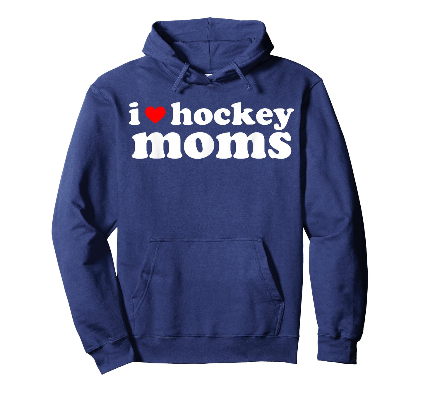 Retro I Love Hockey Moms I Heart Hockey Moms Sport Mom Life T-Shirt