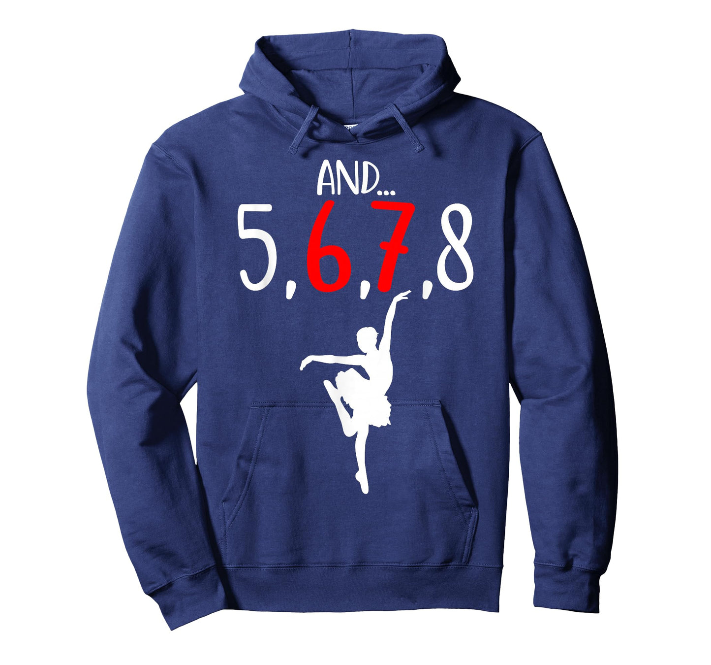and 5 6 7 8 Choreographer Dance Ballet Teacher Six Seven T-Shirt