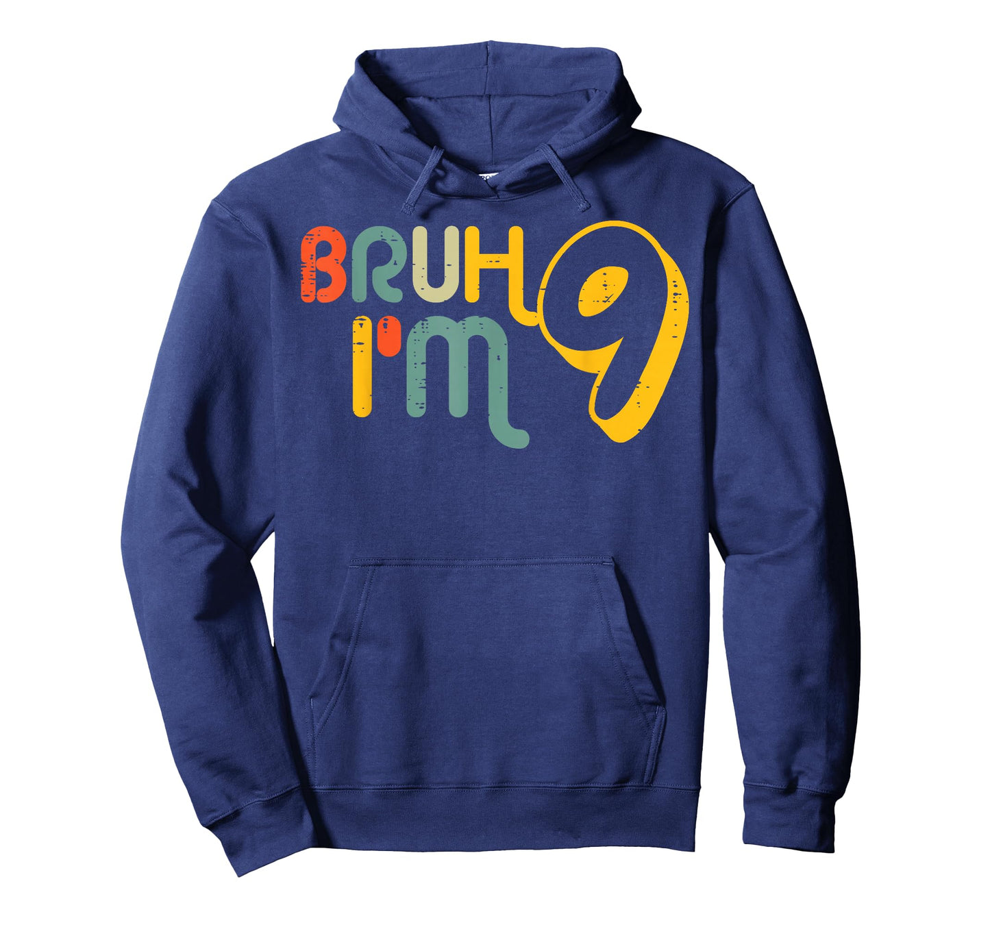 9th Birthday Bruh Im 9 Year Old Bday Meme Boys Girls Kids T-Shirt