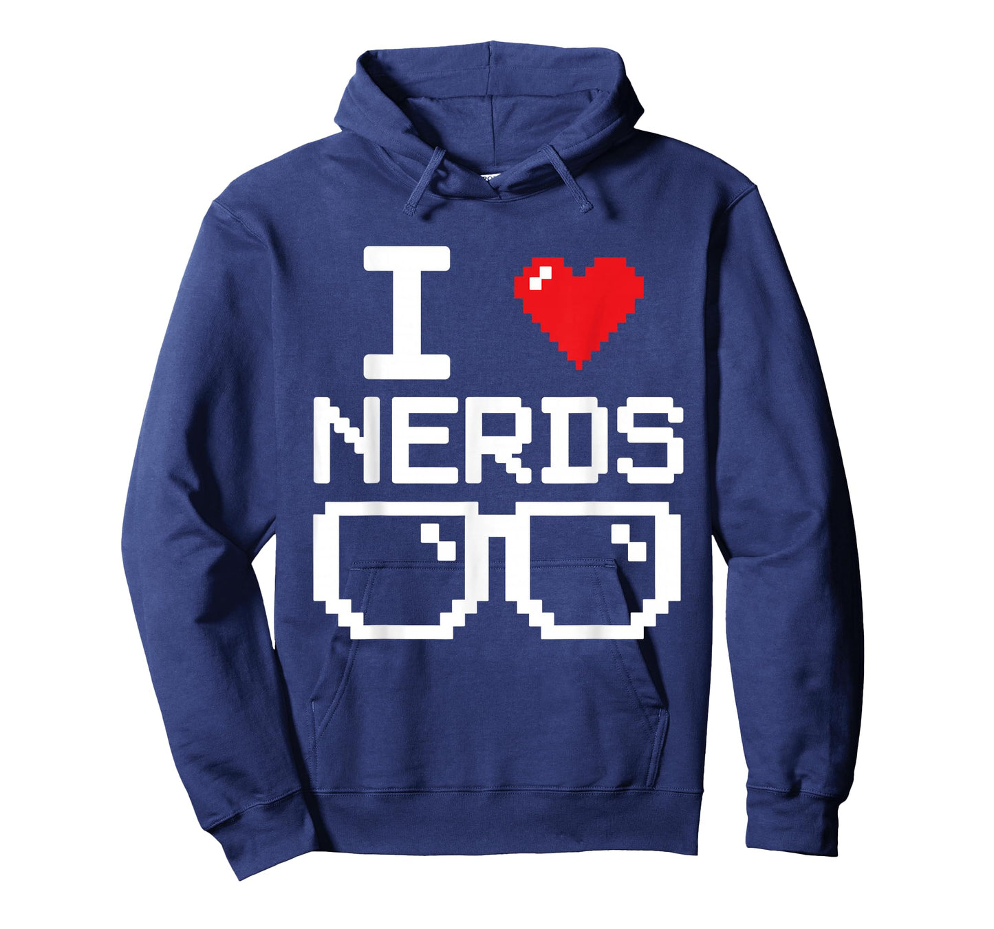 I Love Nerds I Heart Nerds for Science Book Knowledge Geeks T-Shirt