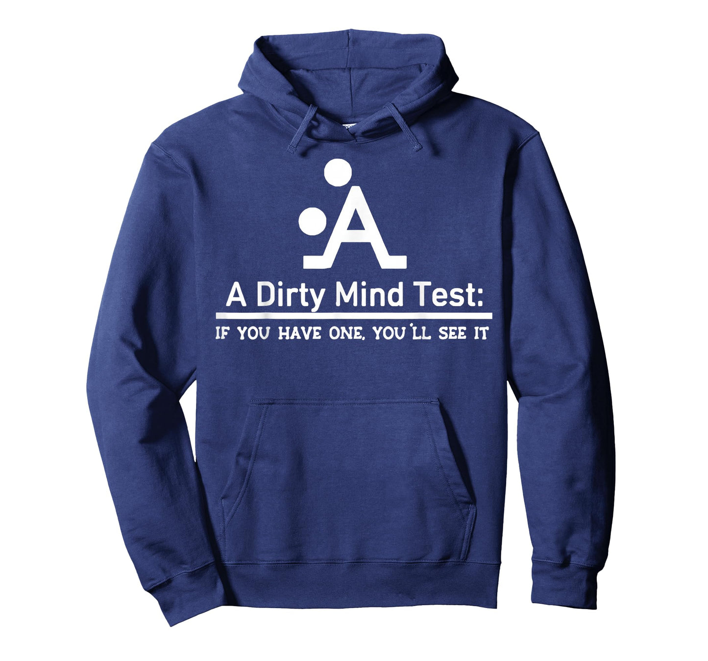 A Dirty Mind Test Funny Sarcastic Optical Illusion T-Shirt
