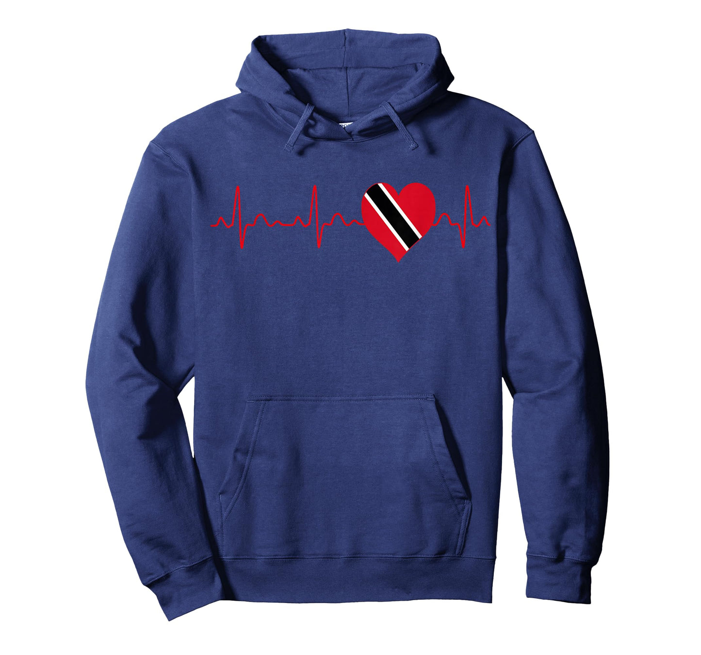Trinidad and Tobago Flag Heartbeat EKG Patriotic National T-Shirt