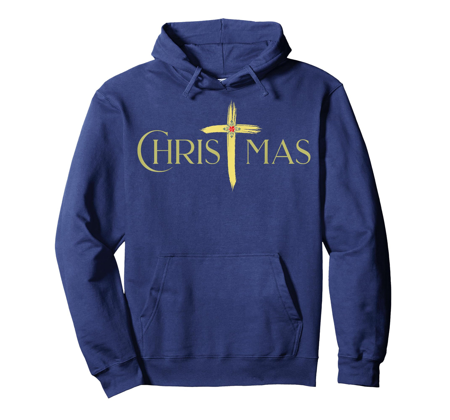 Christian Christmas Cross Christ-Centered Xma T-Shirt