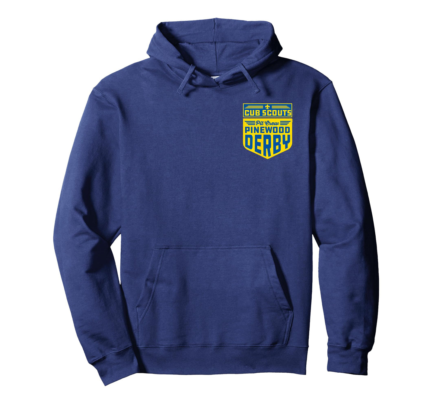 Pinewood Derby Pit Crew Cub Scouts Badge Logo T-Shirt