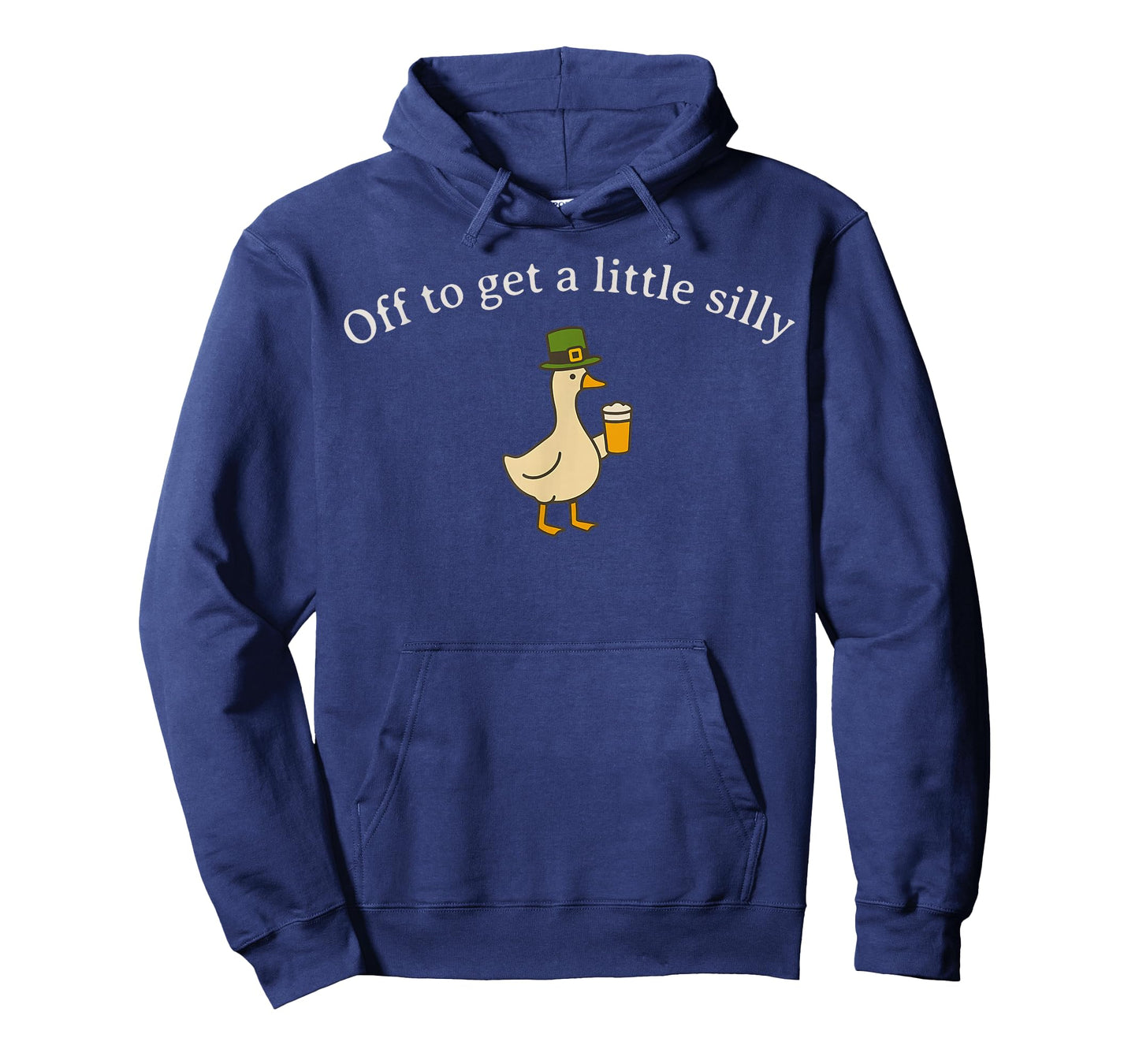 Off to Get a Little Silly Funny Goose Pun St Patrick's Day T-Shirt