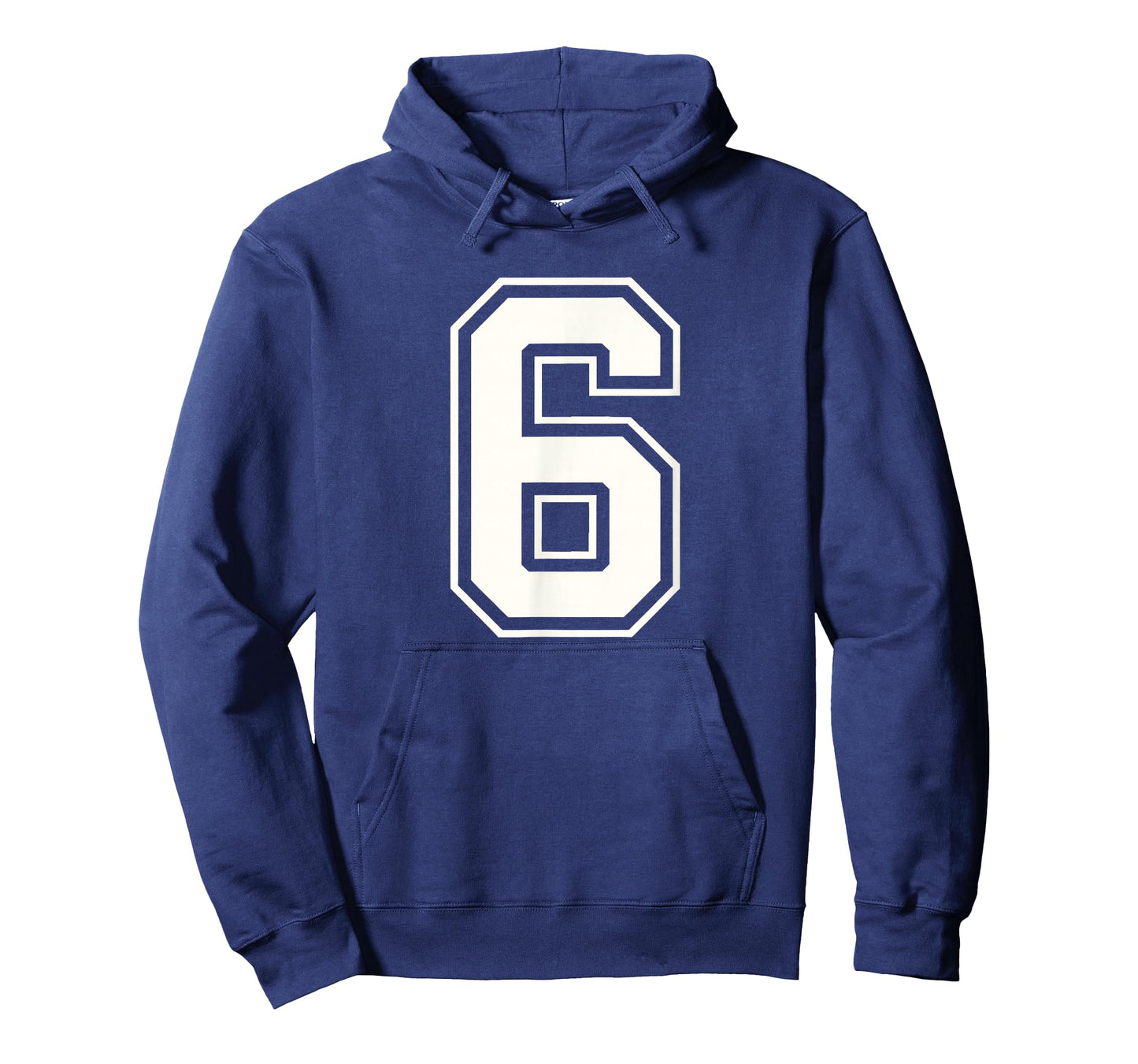 Matching Varsity 6 Number Six Team Sports Graphic Design T-Shirt